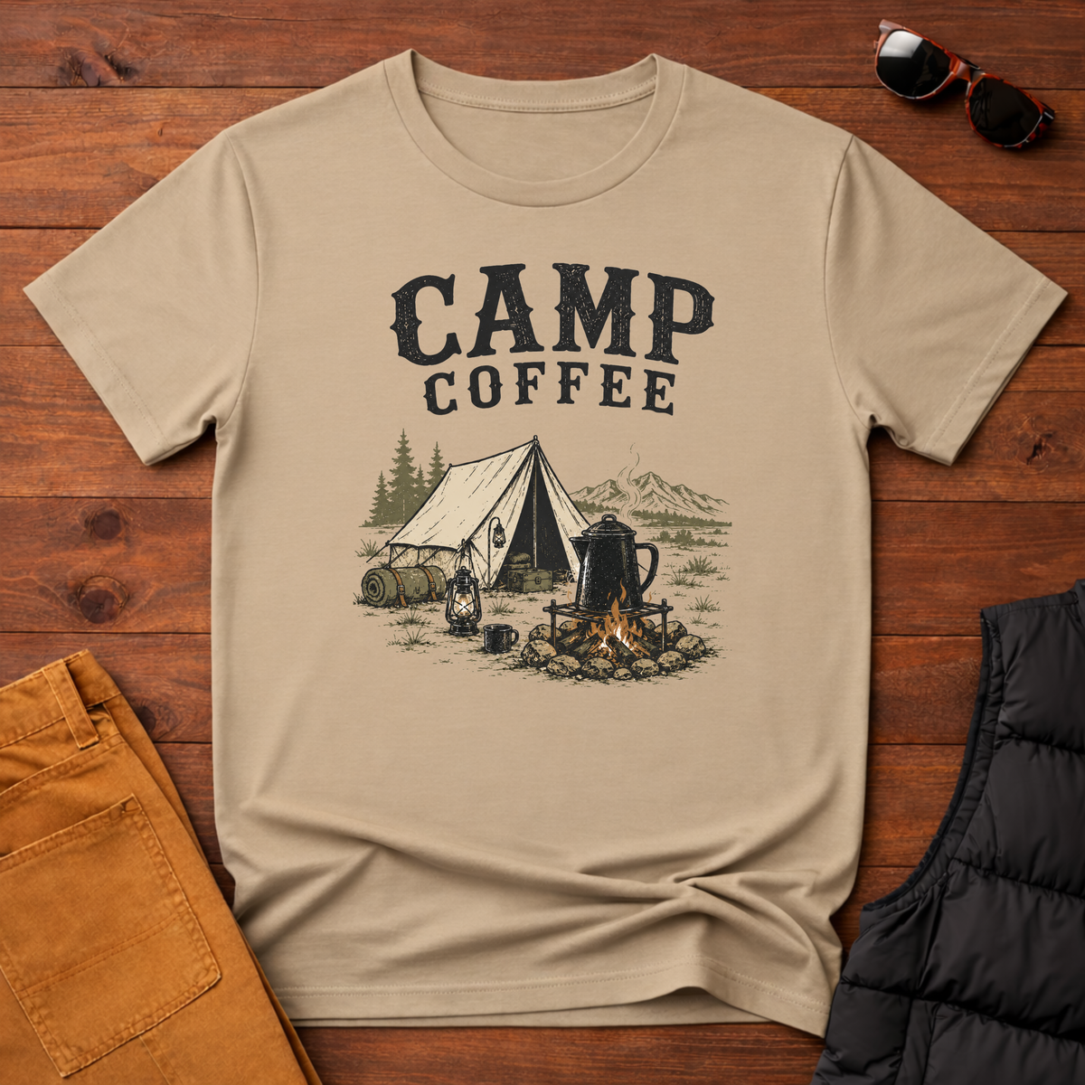 Camp Coffee T-Shirt