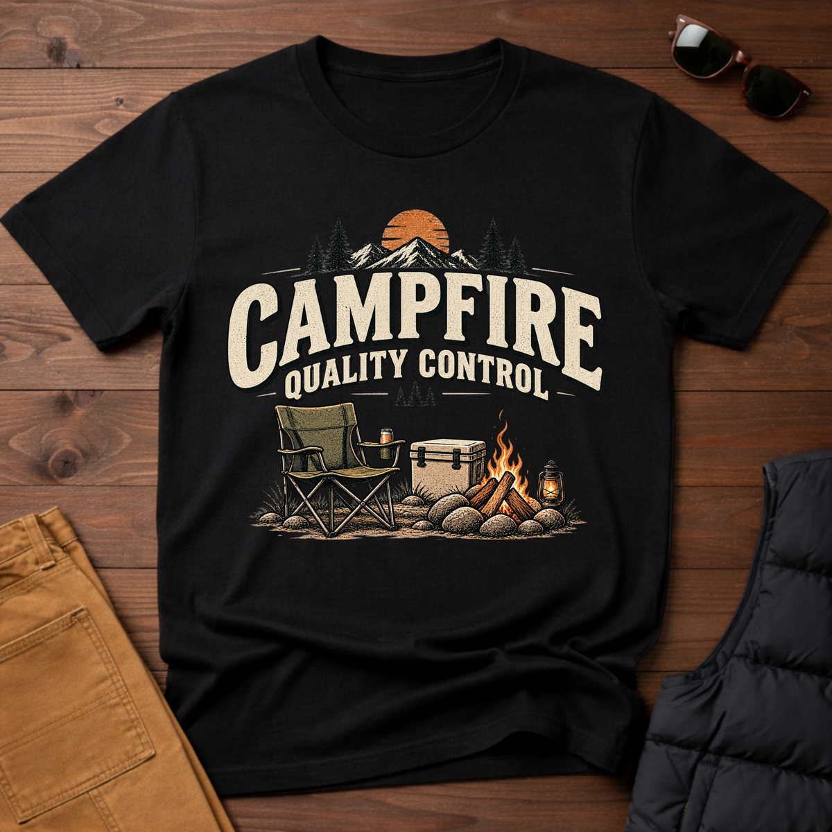 Campfire Quality Control T-Shirt