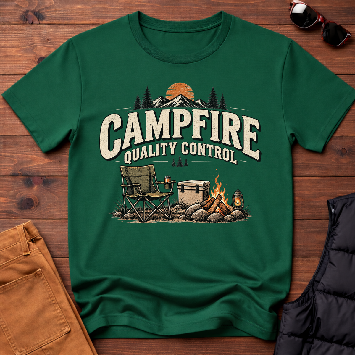 Campfire Quality Control T-Shirt