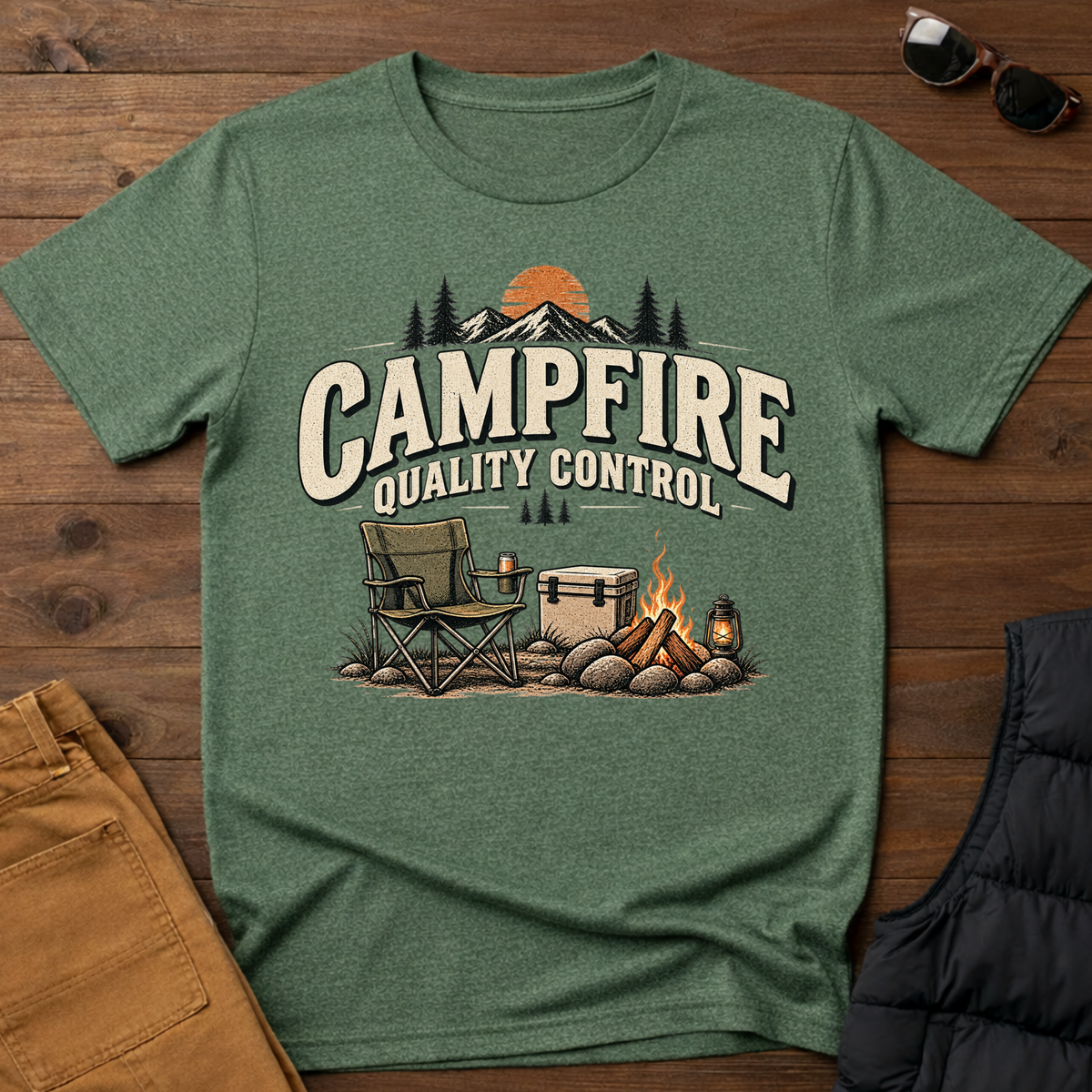 Campfire Quality Control T-Shirt