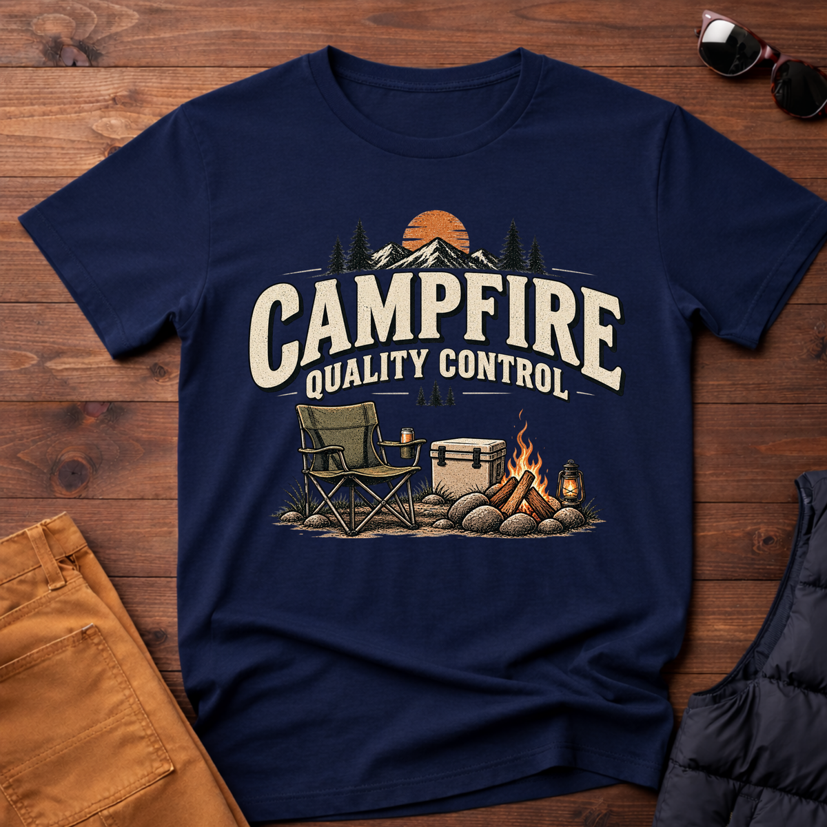 Campfire Quality Control T-Shirt