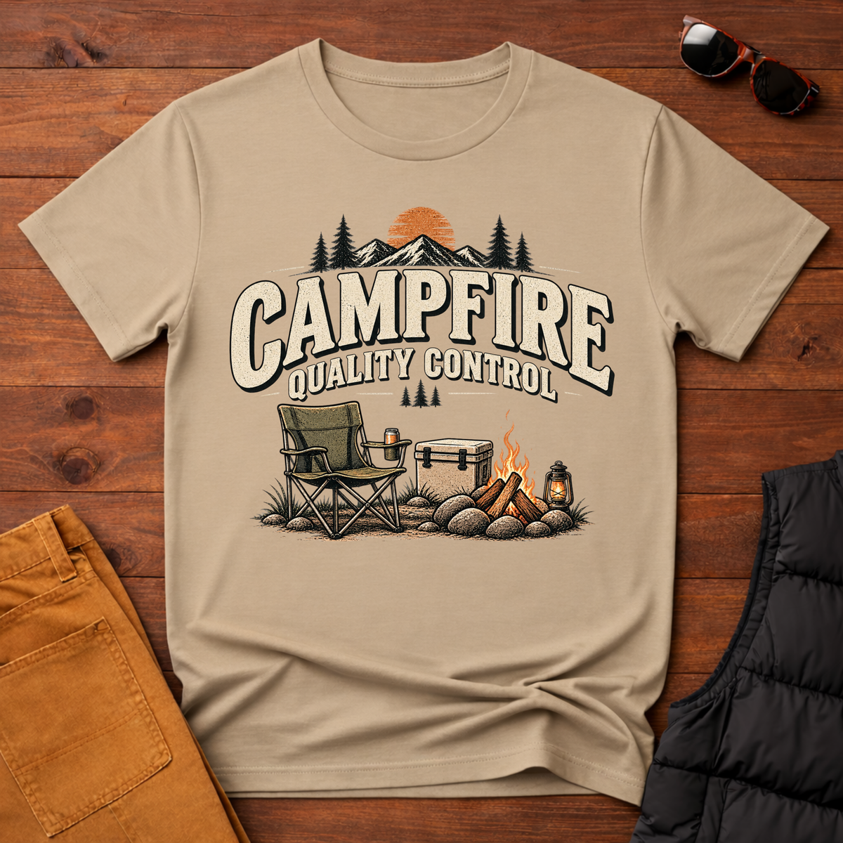 Campfire Quality Control T-Shirt