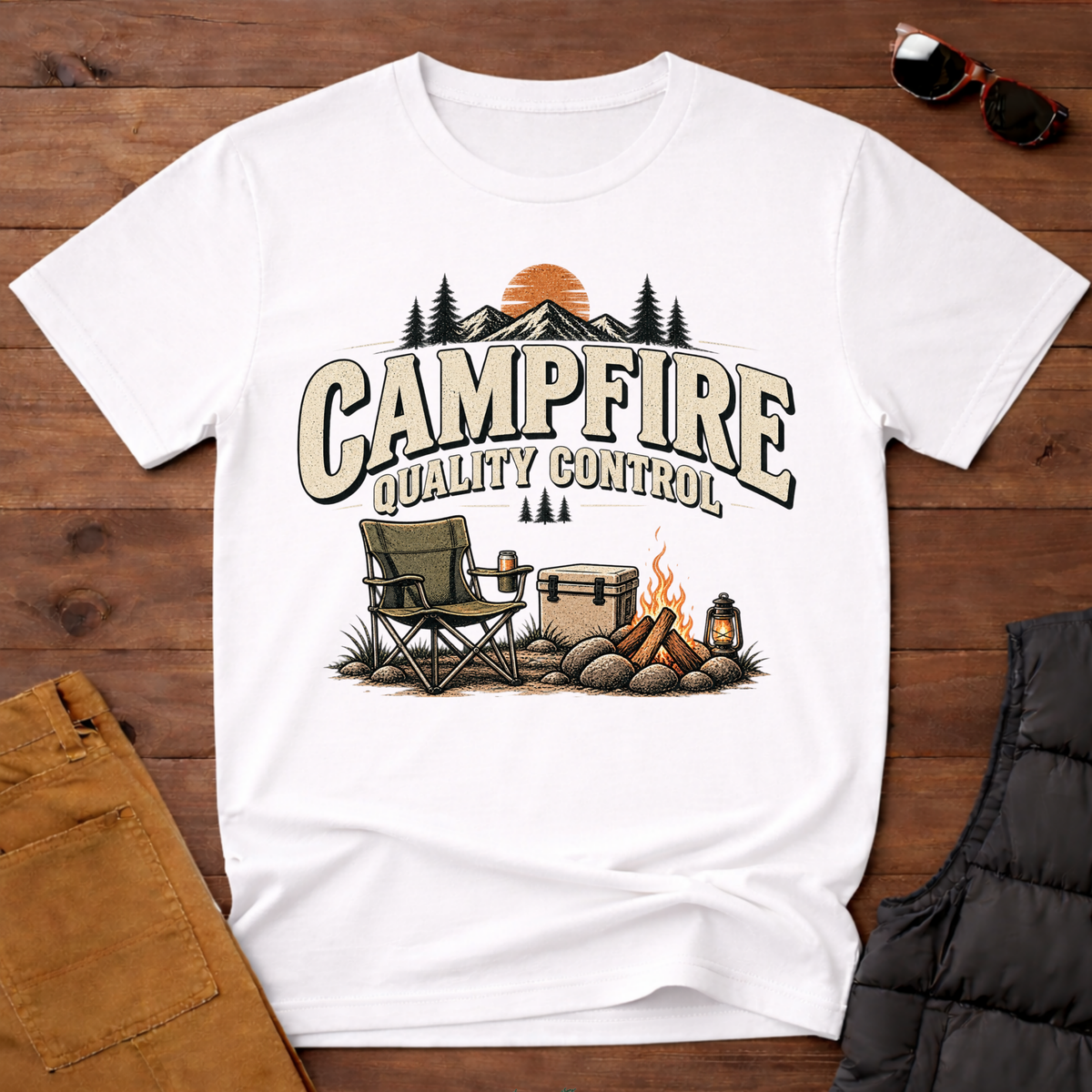 Campfire Quality Control T-Shirt