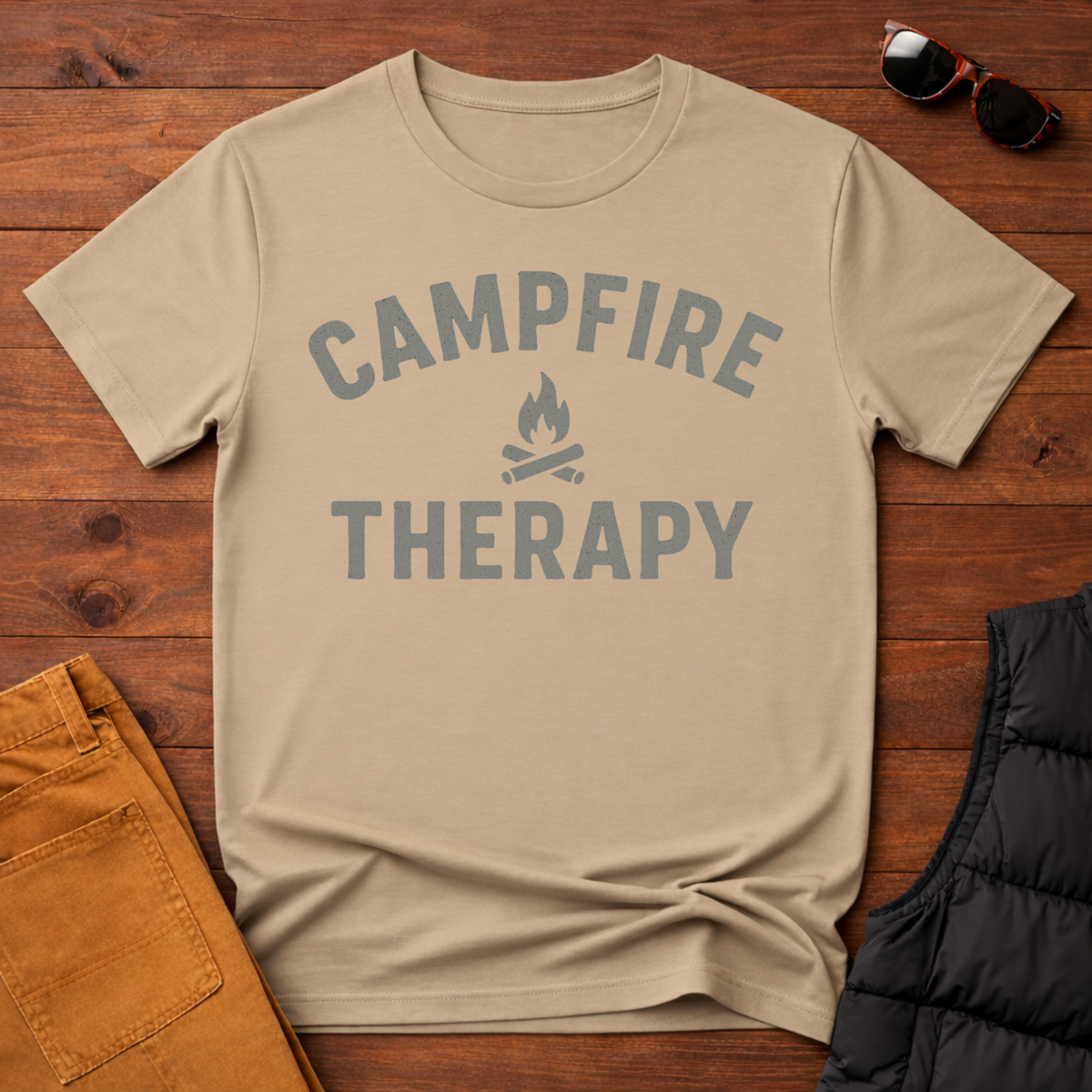 Campfire Therapy T-Shirt