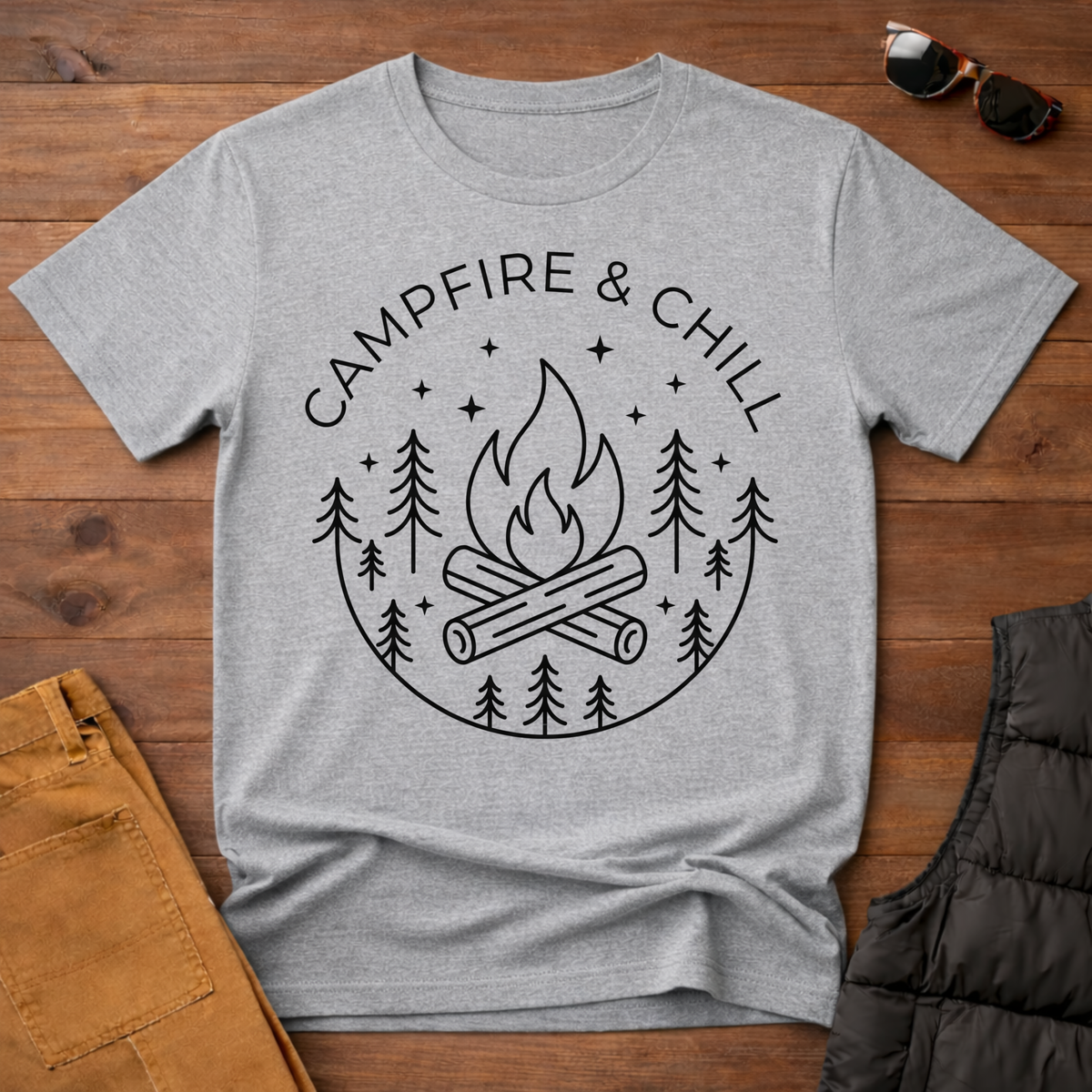 Campfire & Chill T-Shirt