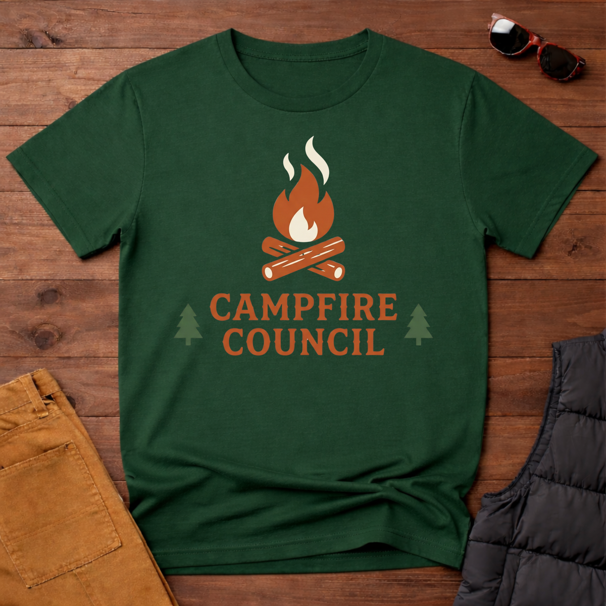 Campfire Council T-Shirt