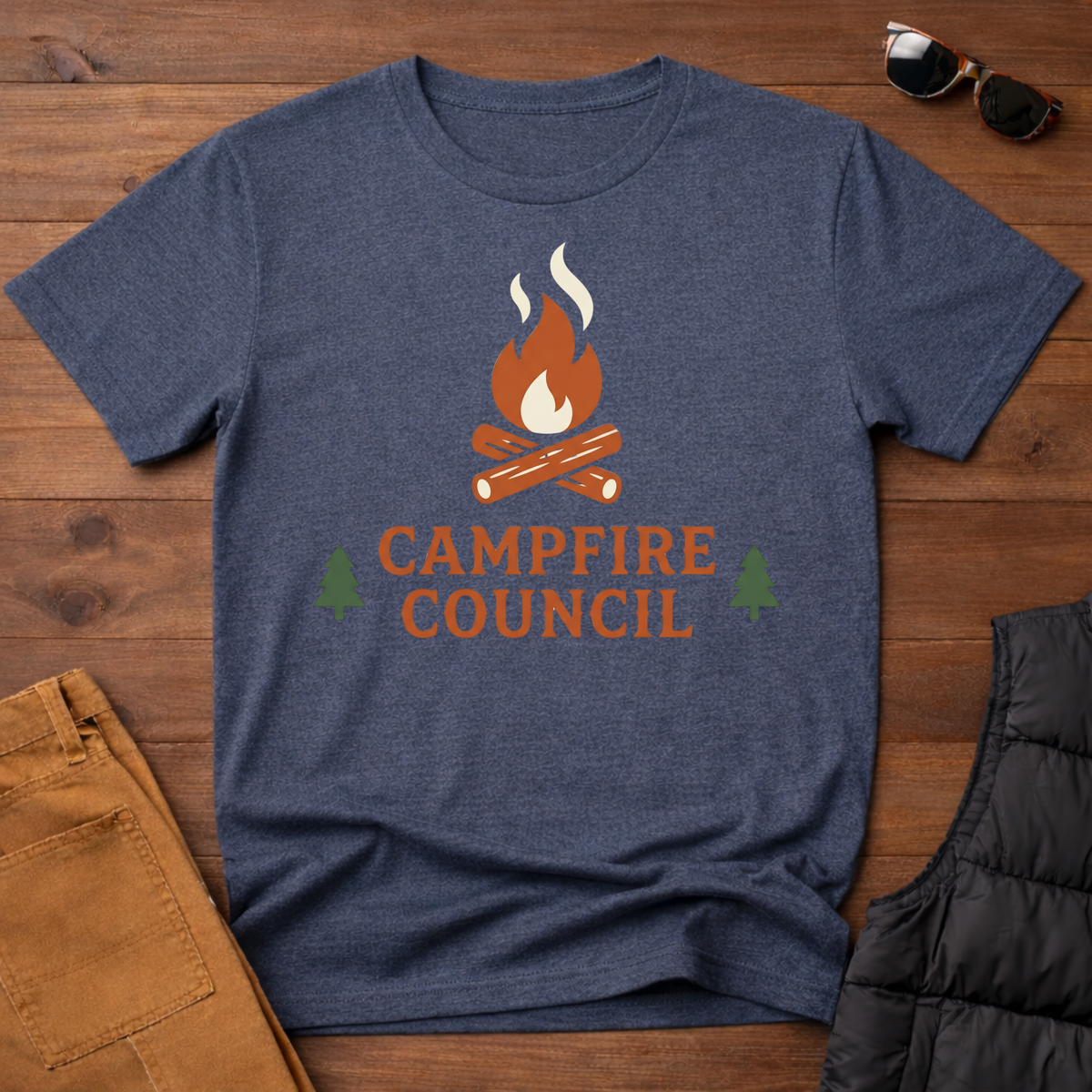 Campfire Council T-Shirt
