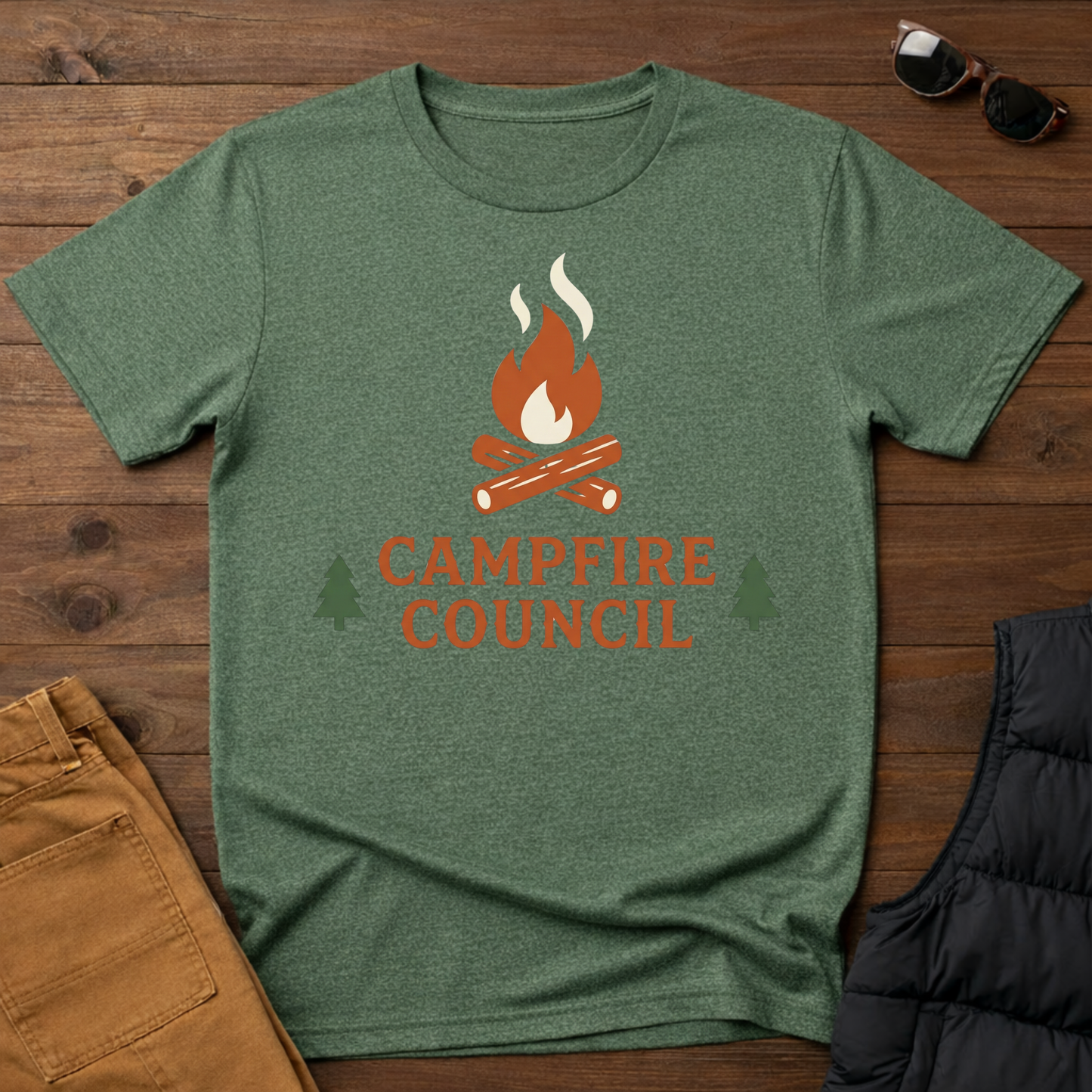 Campfire Council T-Shirt