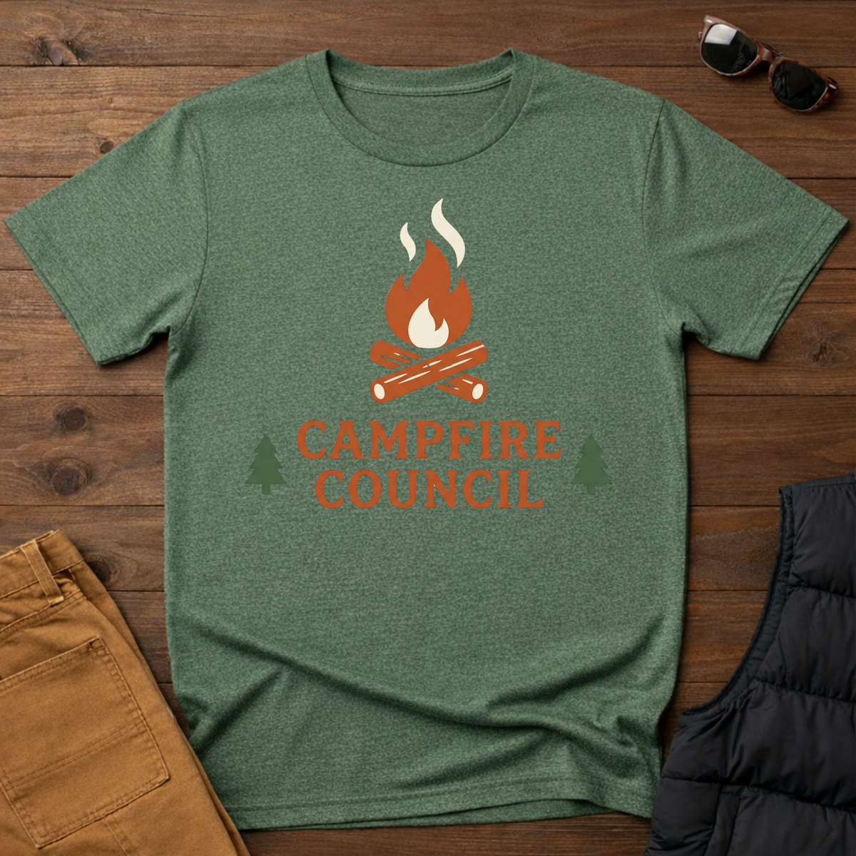 Campfire Council T-Shirt