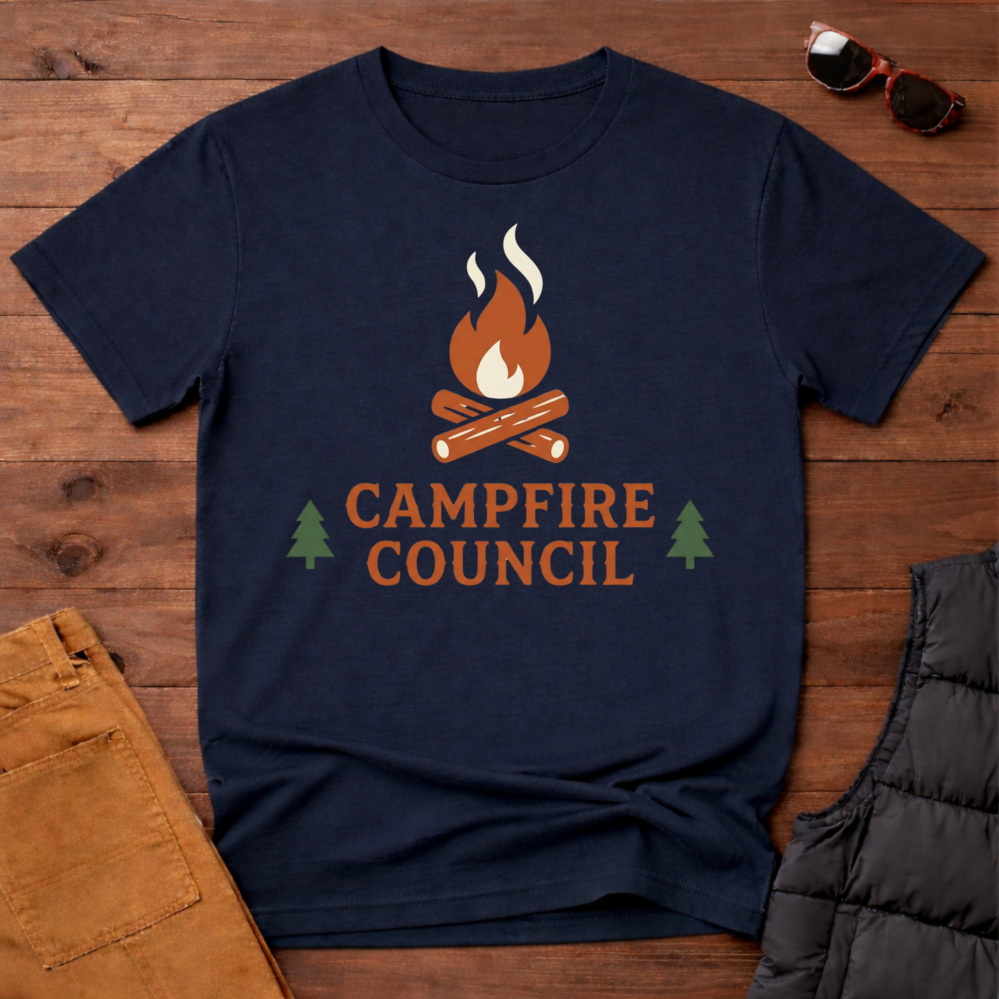 Campfire Council T-Shirt