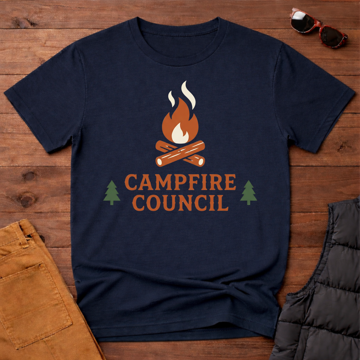 Campfire Council T-Shirt