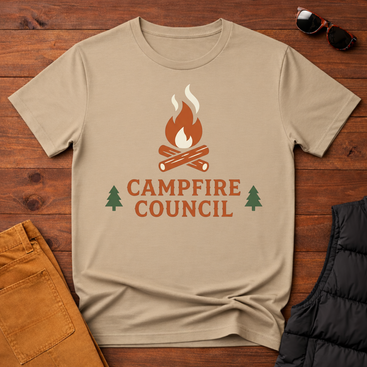 Campfire Council T-Shirt