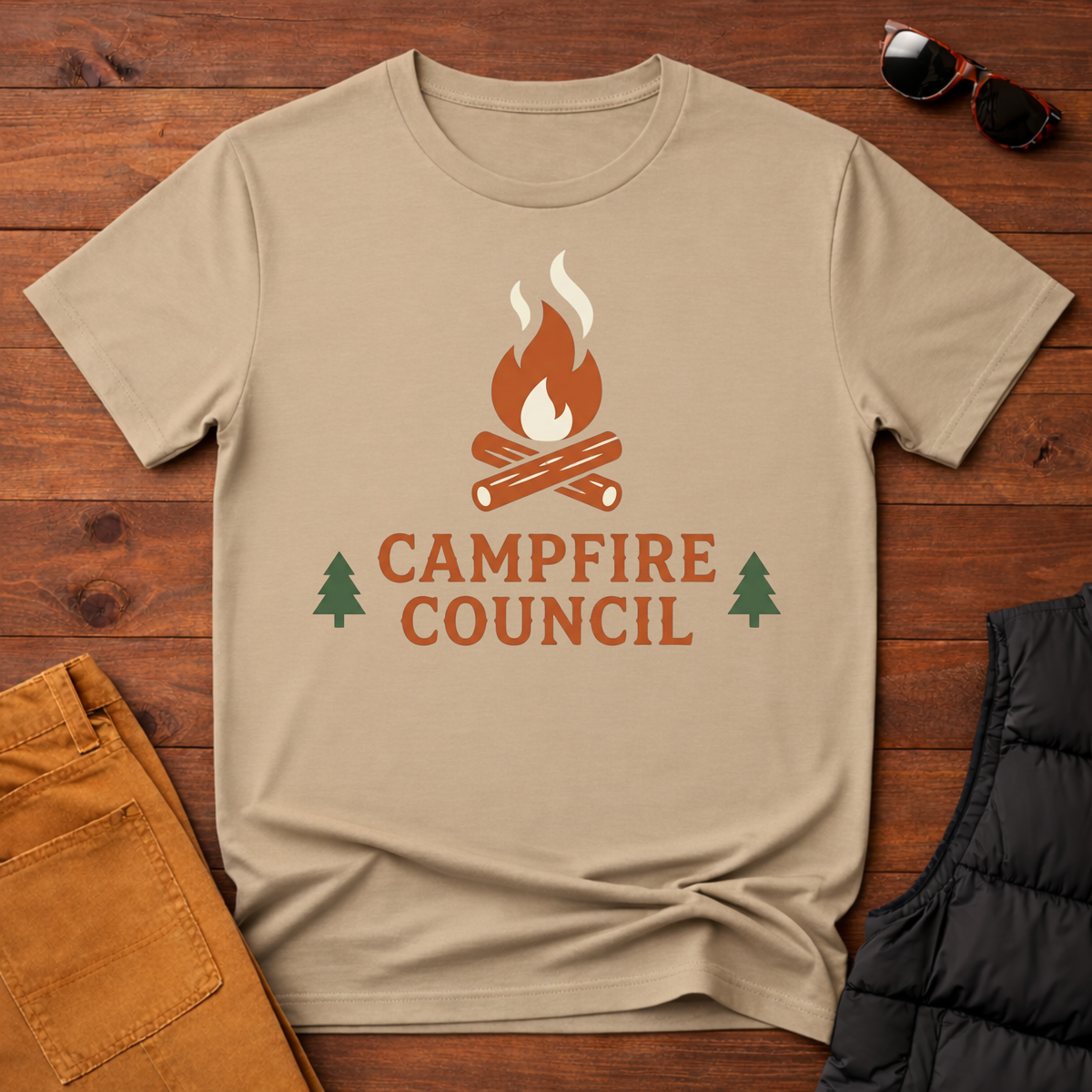 Campfire Council T-Shirt