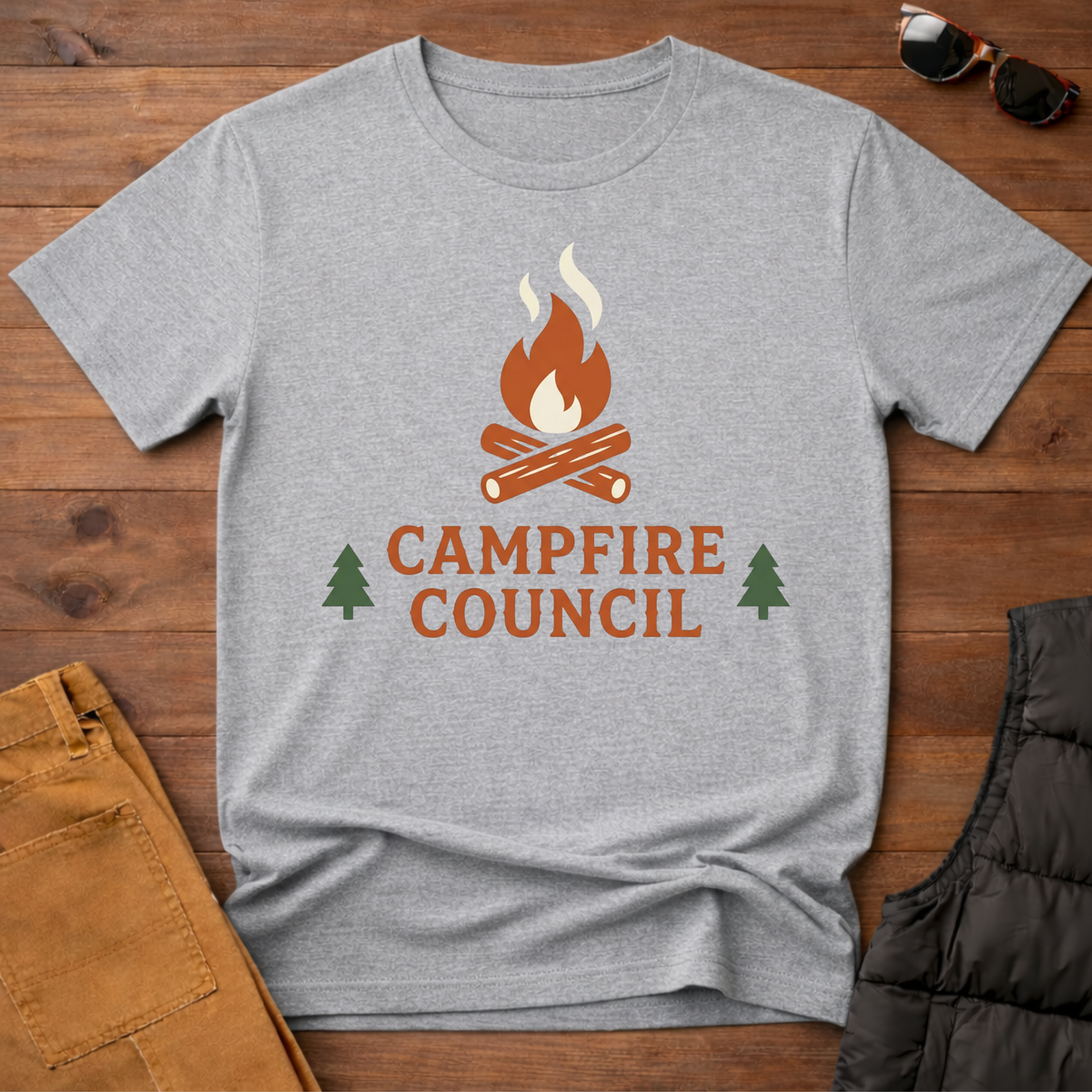 Campfire Council T-Shirt