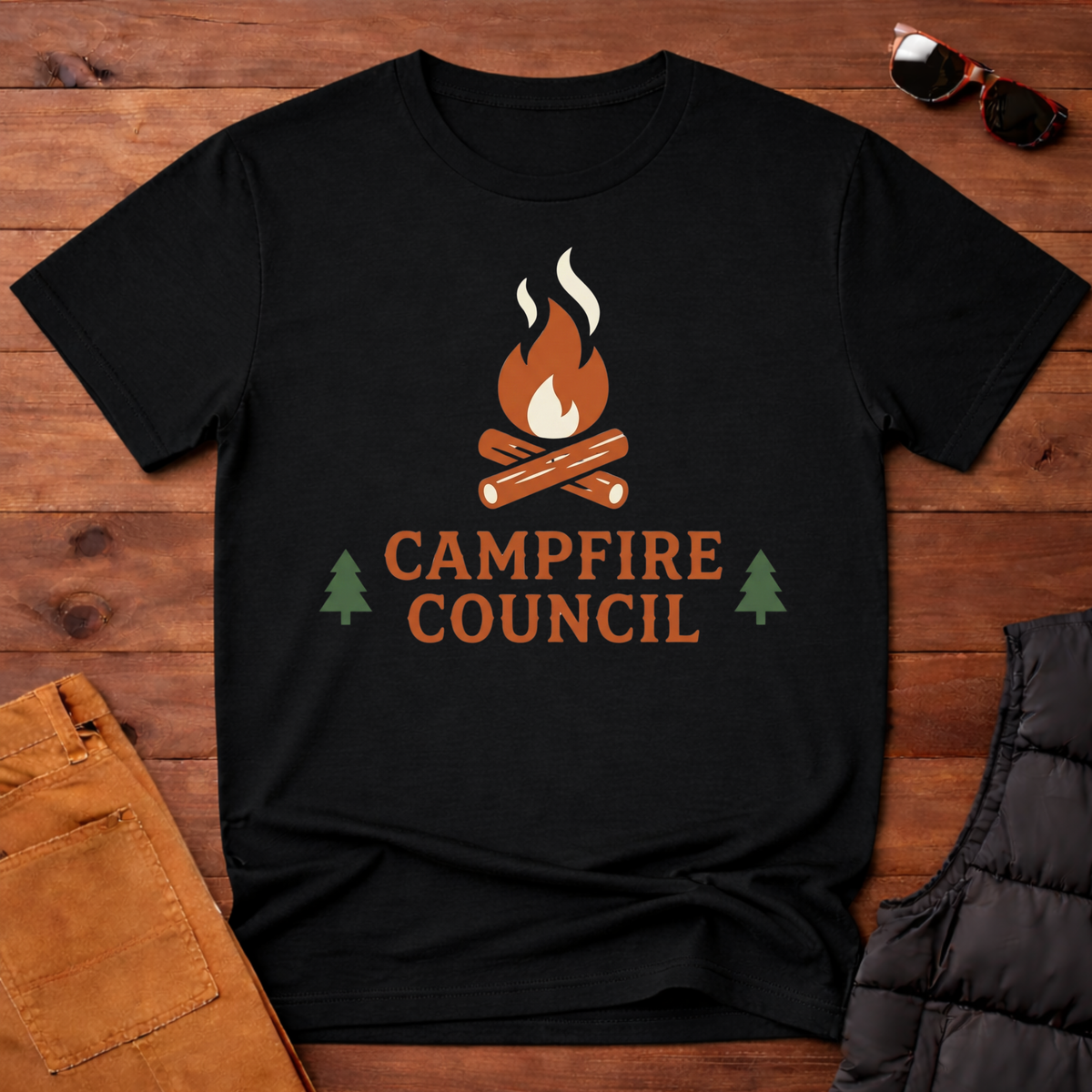 Campfire Council T-Shirt