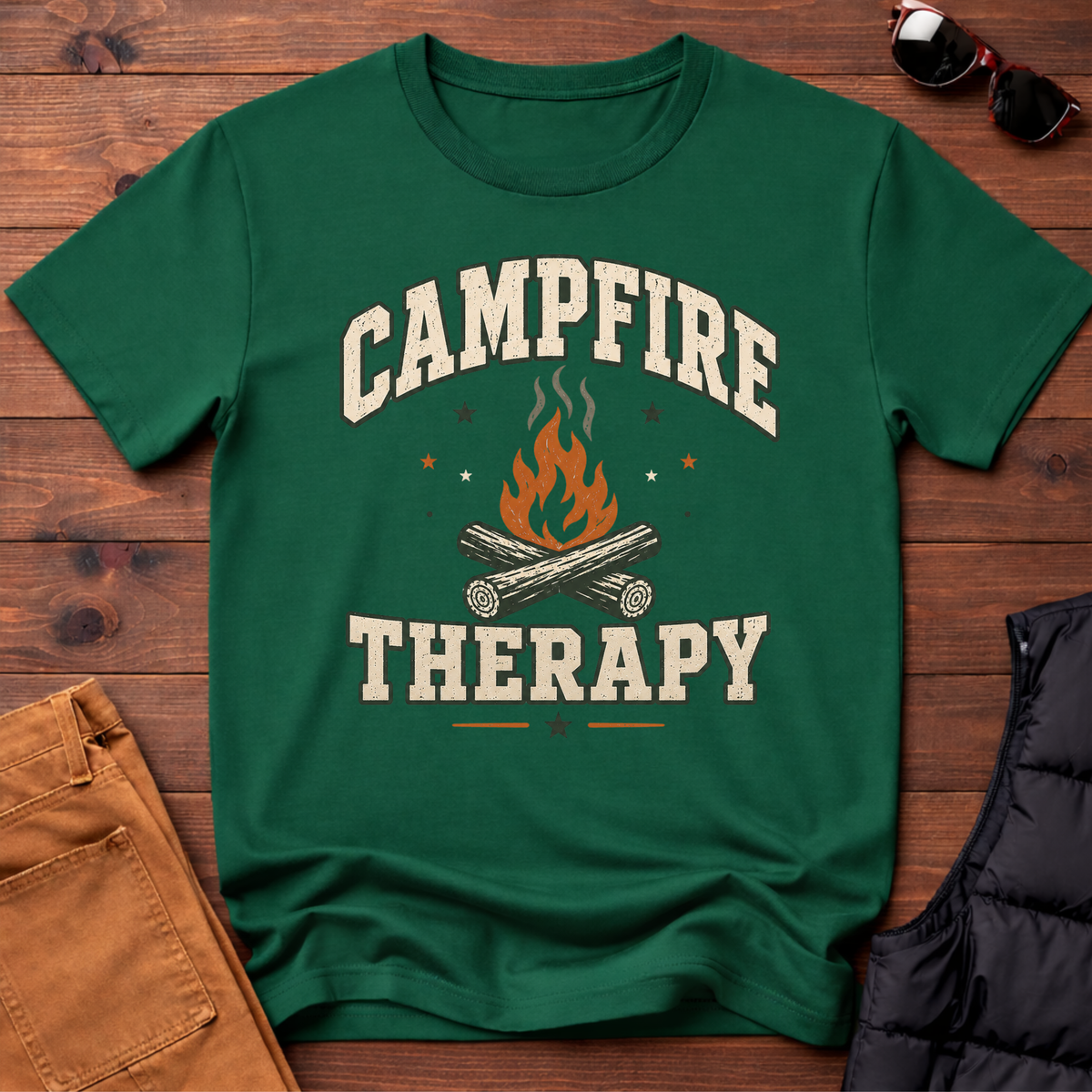 Campfire Therapy T-Shirt