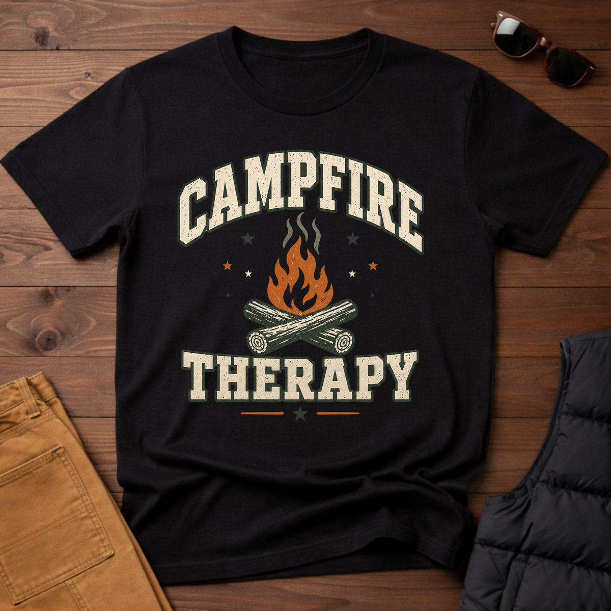 Campfire Therapy T-Shirt
