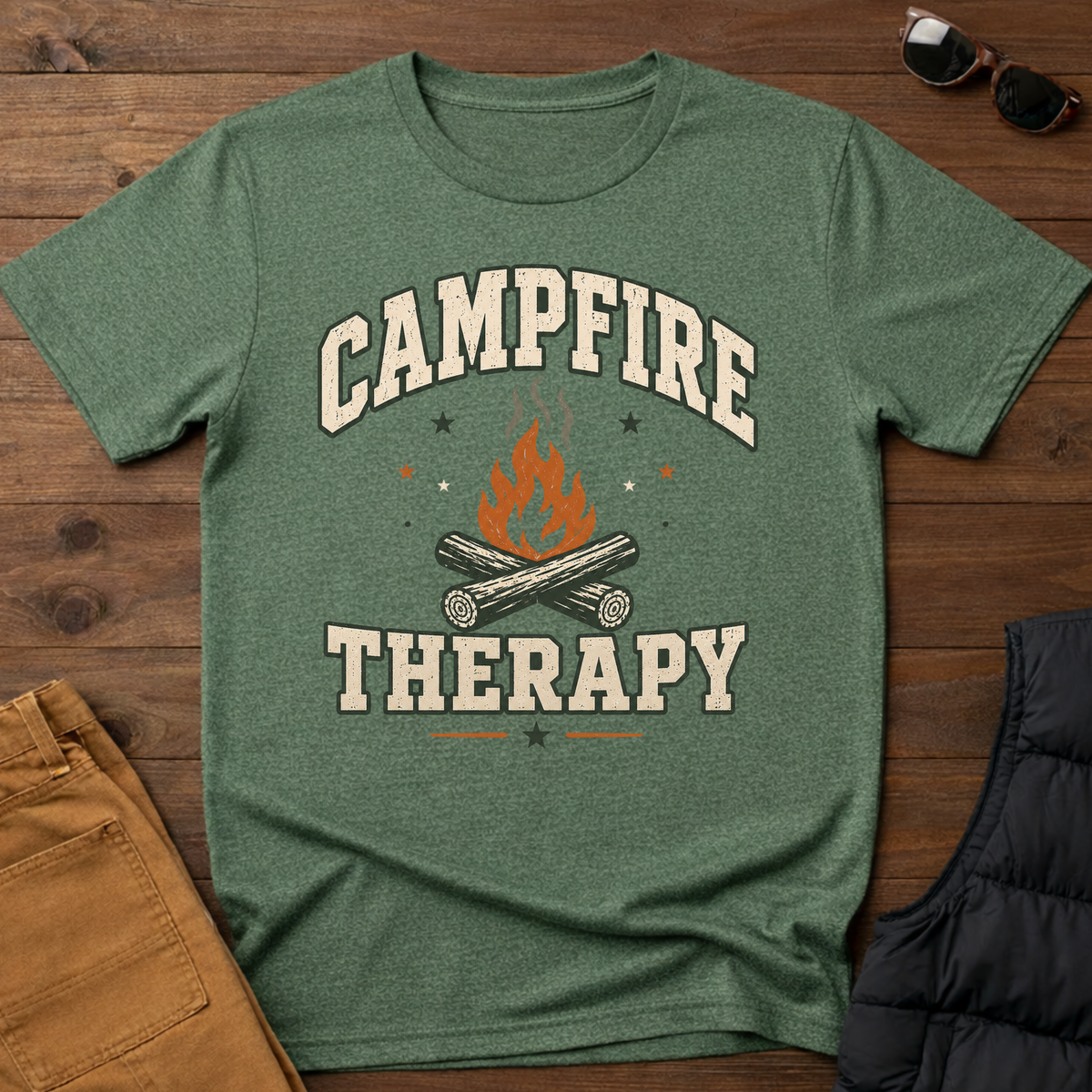 Campfire Therapy T-Shirt