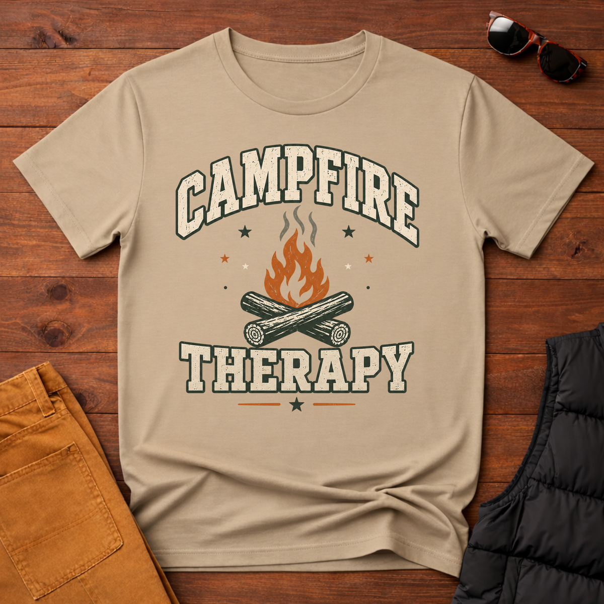 Campfire Therapy T-Shirt