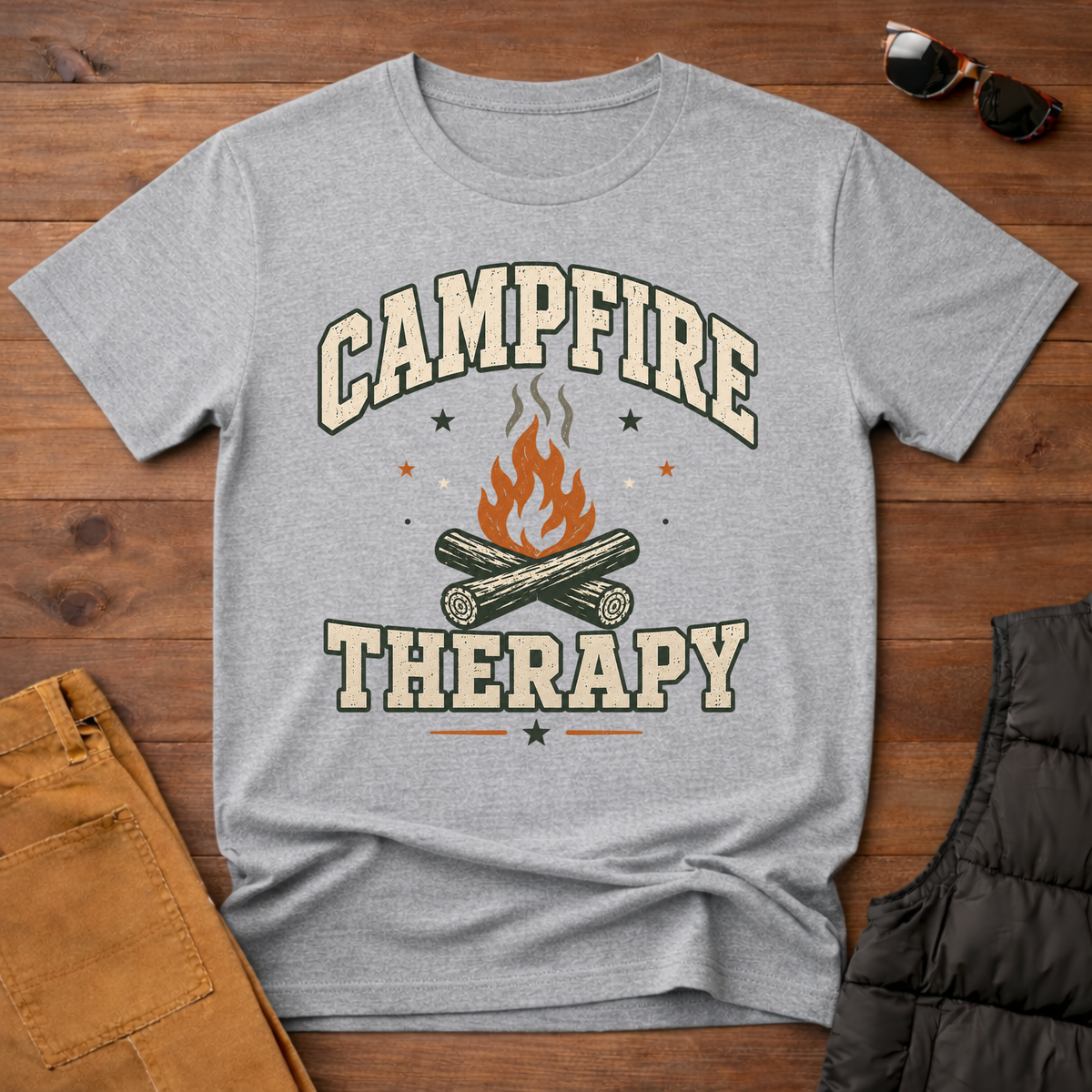 Campfire Therapy T-Shirt