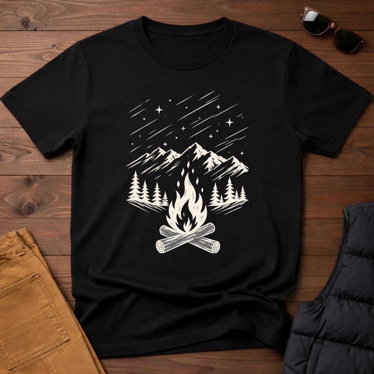 Starlit Campfire T-Shirt
