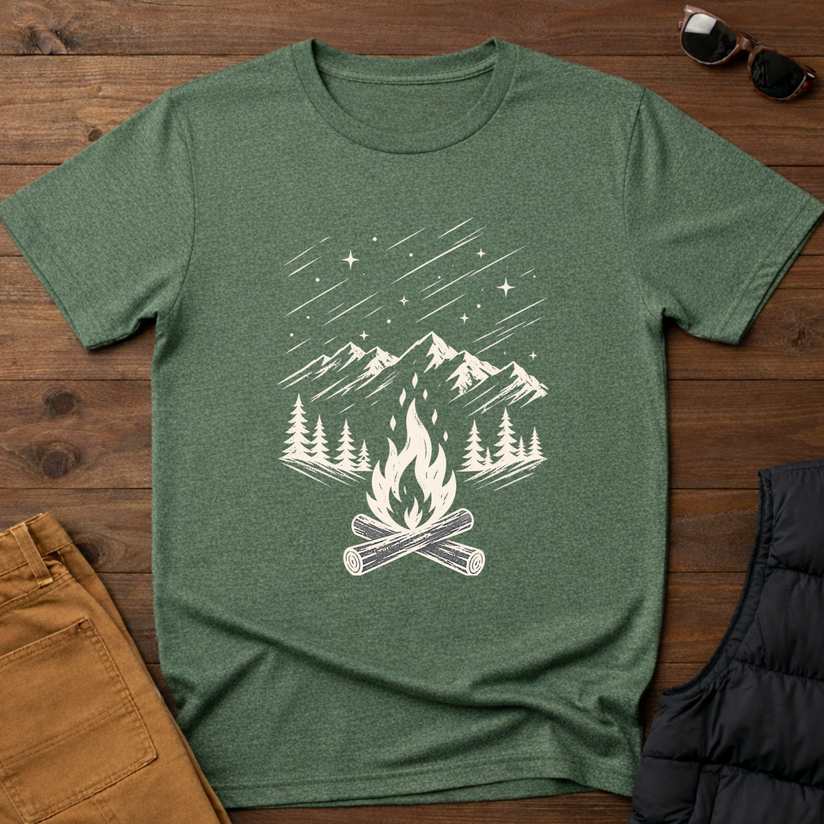 Starlit Campfire T-Shirt