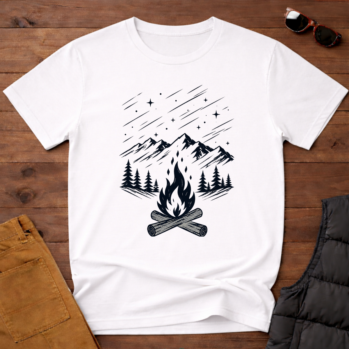Starlit Campfire T-Shirt