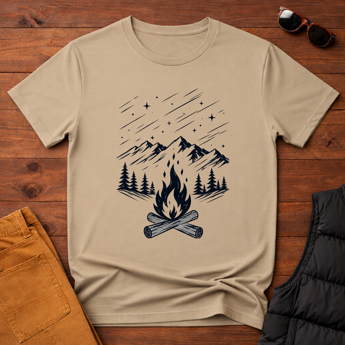 Starlit Campfire T-Shirt