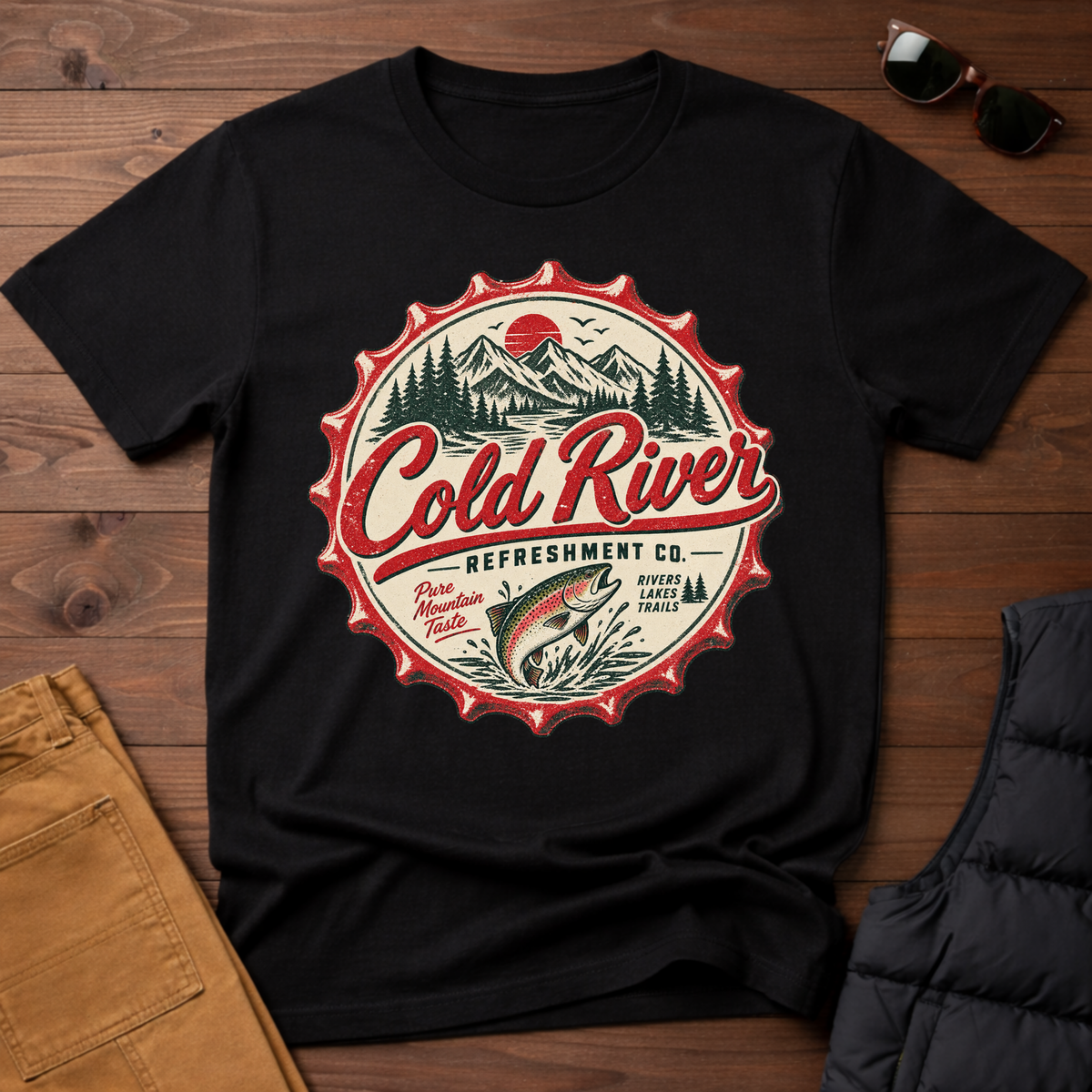 Cold River Refreshment Co T-Shirt