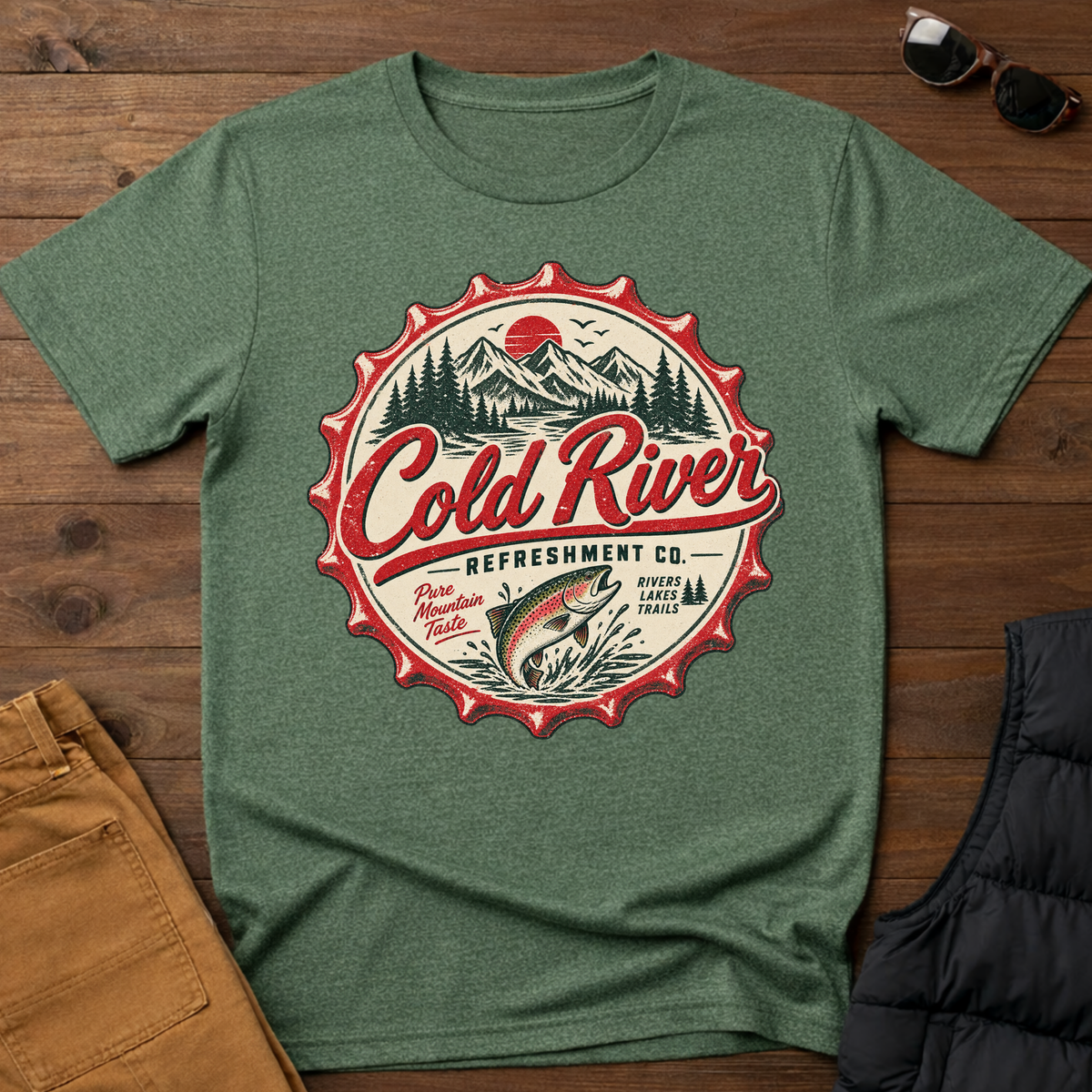 Cold River Refreshment Co T-Shirt