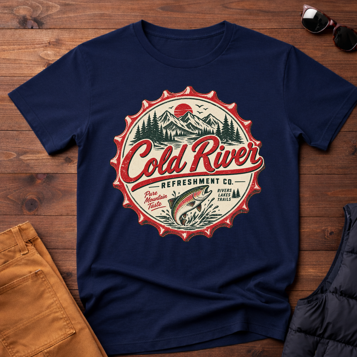 Cold River Refreshment Co T-Shirt