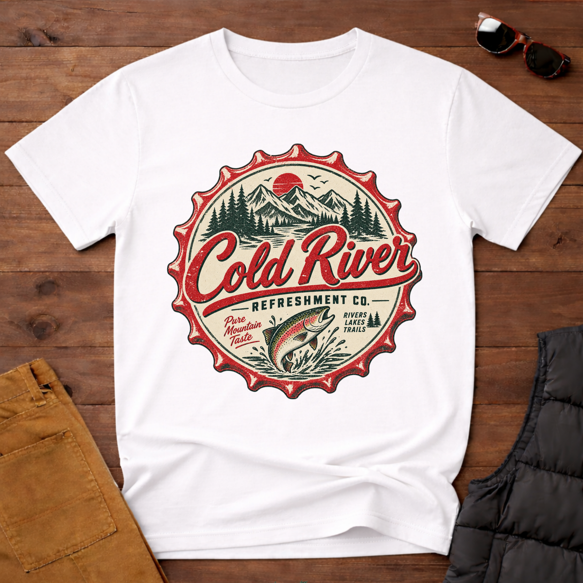 Cold River Refreshment Co T-Shirt