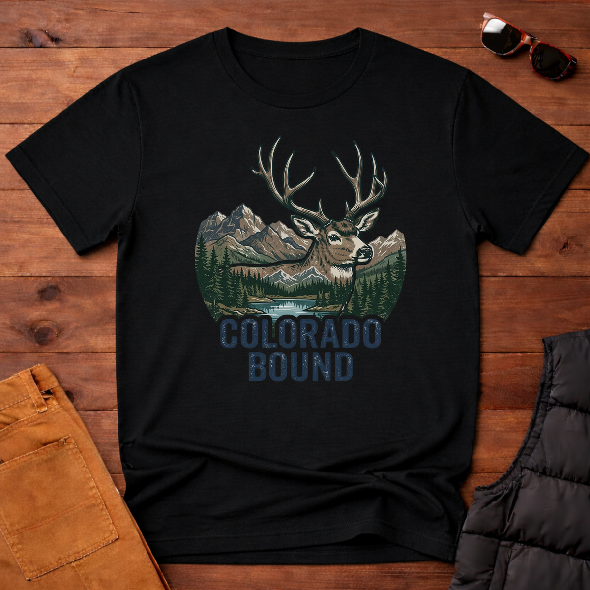 Colorado Bound Deer T-shirt