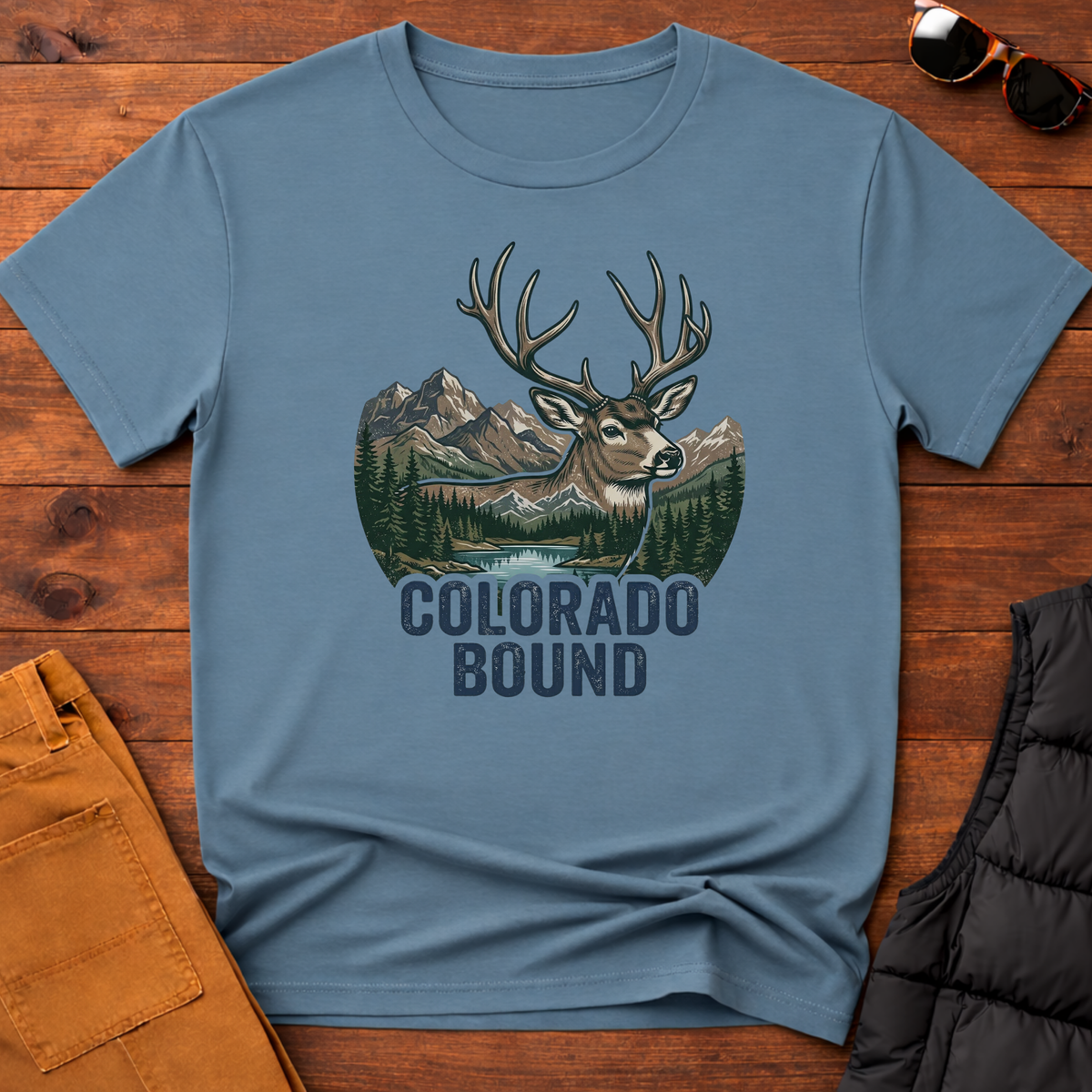Colorado Bound Deer T-shirt