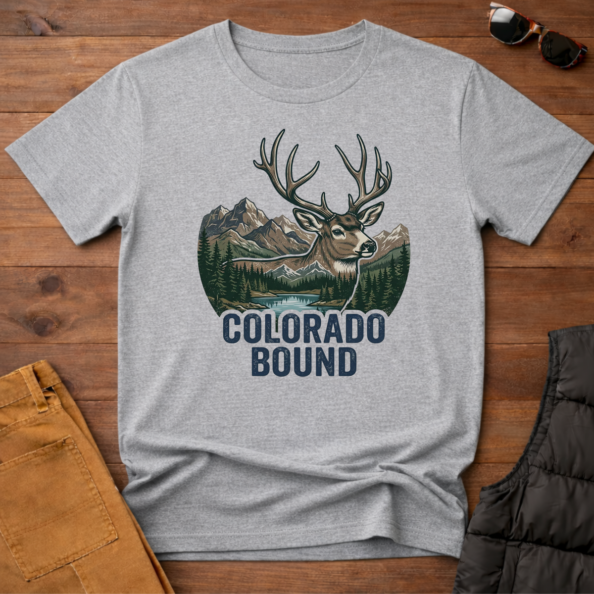 Colorado Bound Deer T-shirt