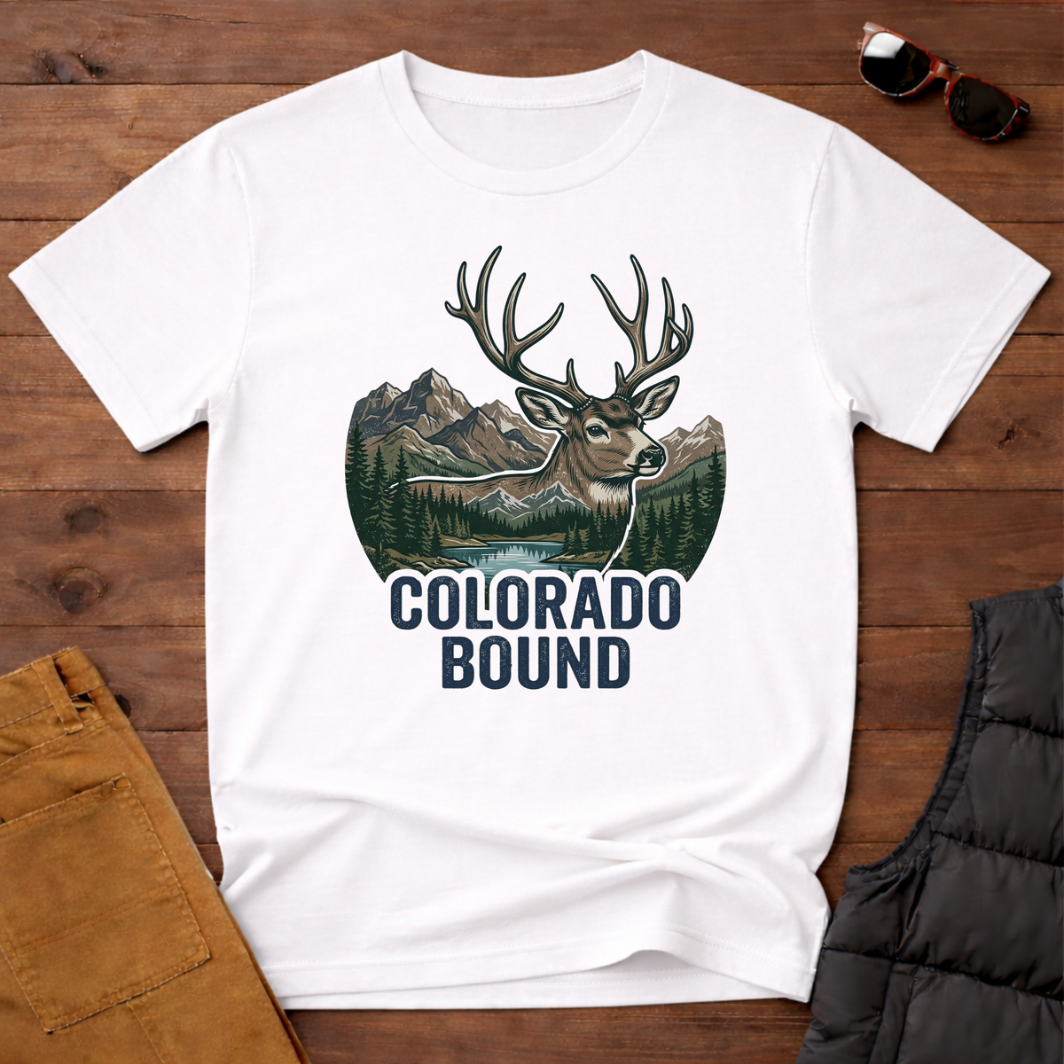 Colorado Bound Deer T-shirt