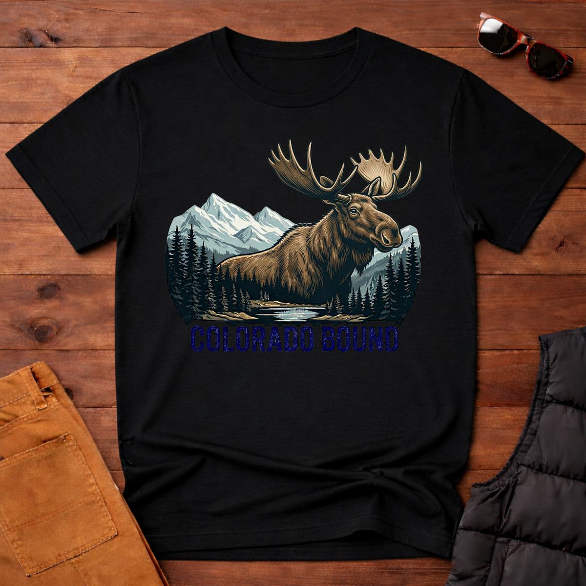 Colorado Bound Moose T-shirt