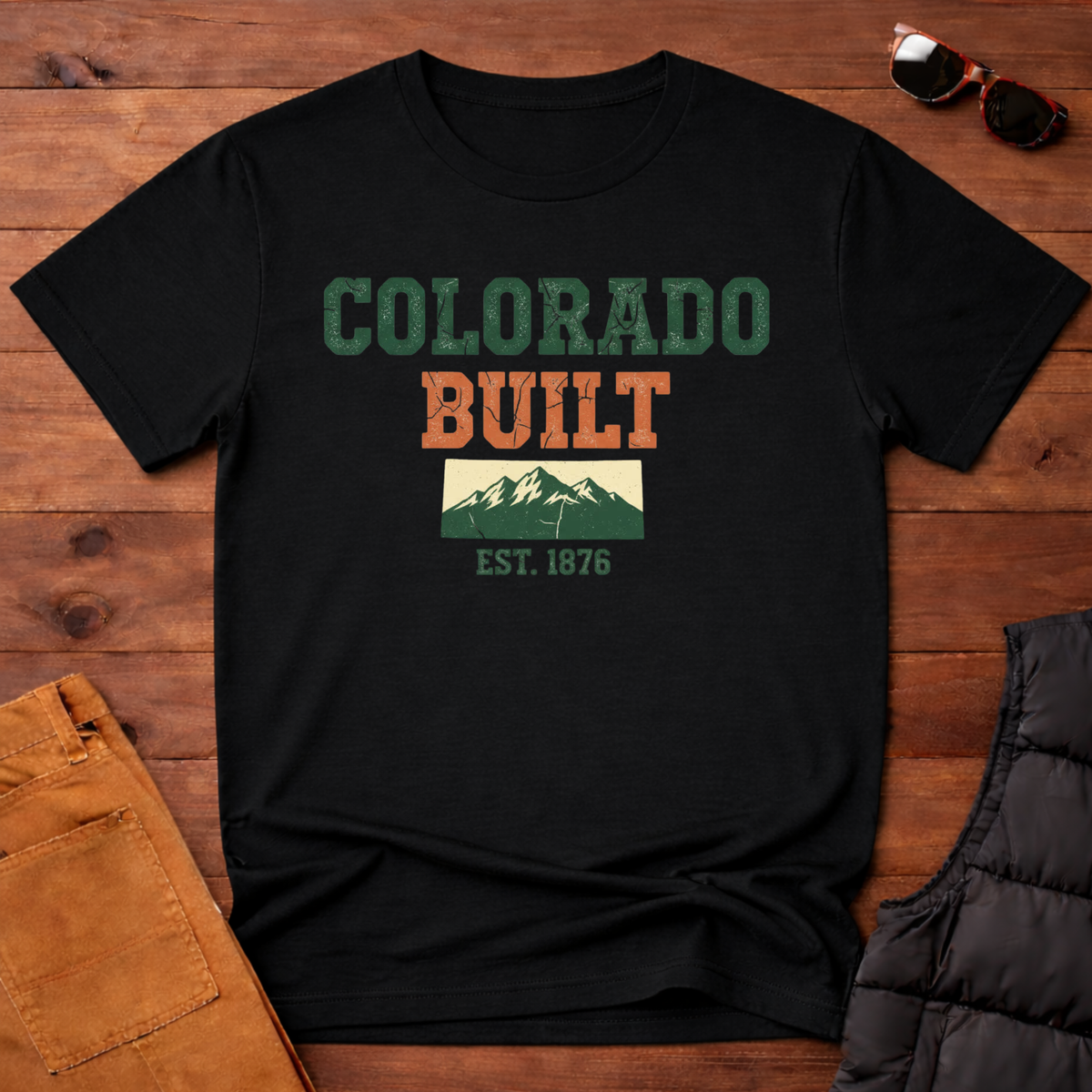 Colorado Built EST 1876 T-Shirt
