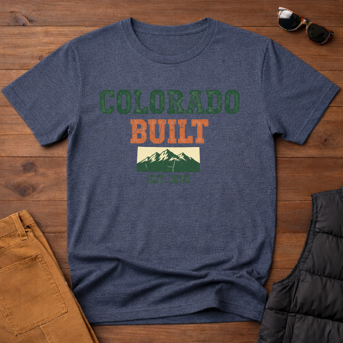 Colorado Built EST 1876 T-Shirt