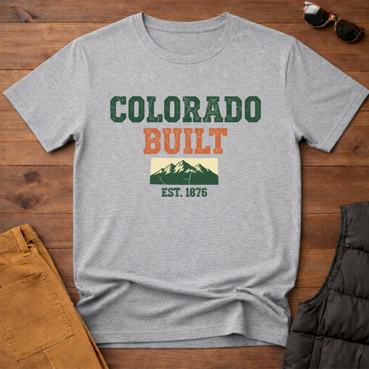 Colorado Built EST 1876 T-Shirt