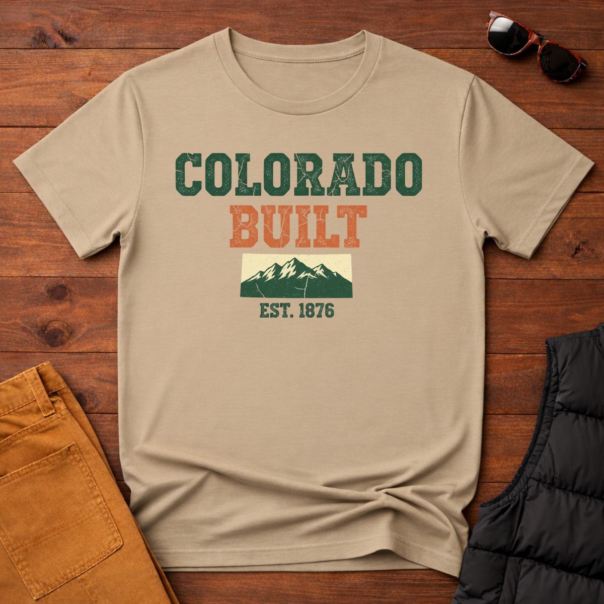 Colorado Built EST 1876 T-Shirt
