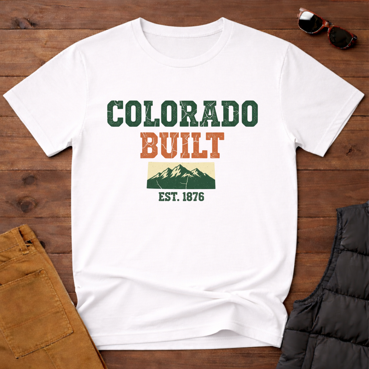 Colorado Built EST 1876 T-Shirt
