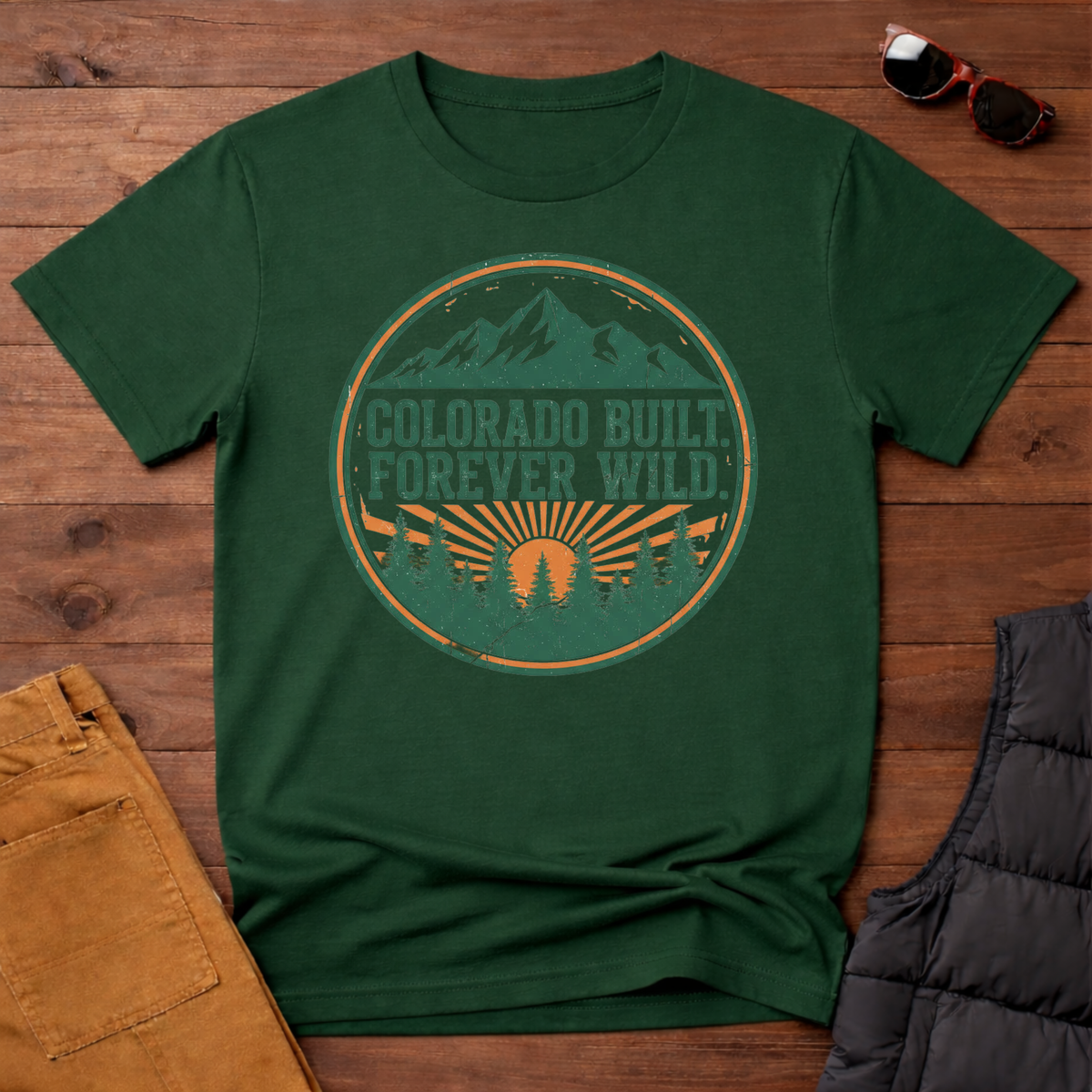 Colorado Built Forever Wild T-Shirt