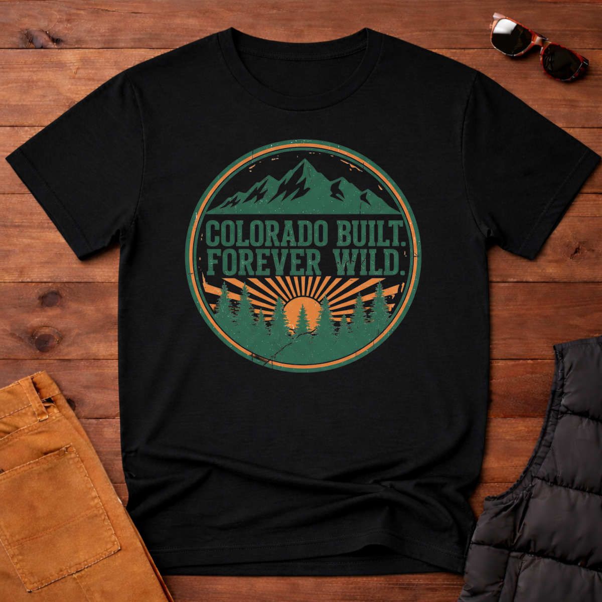 Colorado Built Forever Wild T-Shirt