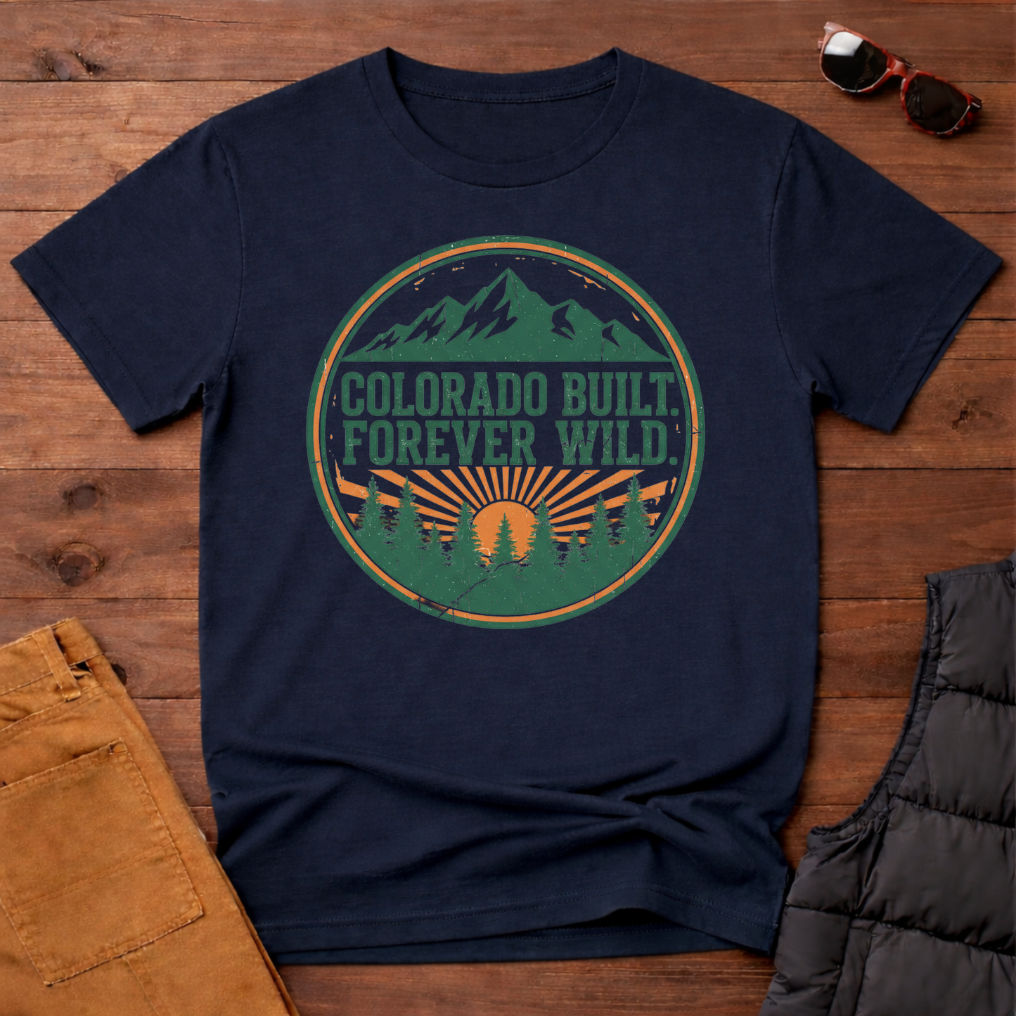 Colorado Built Forever Wild T-Shirt