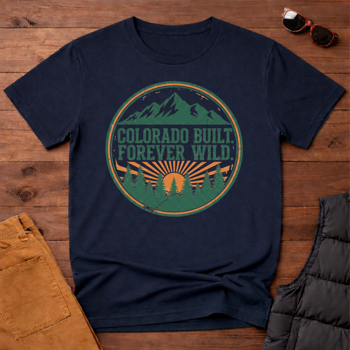 Colorado Built Forever Wild T-Shirt