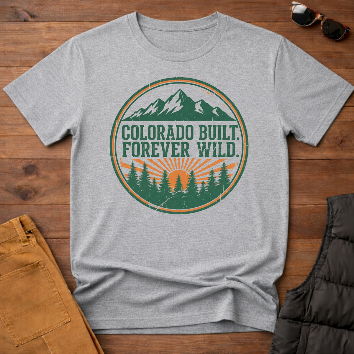 Colorado Built Forever Wild T-Shirt