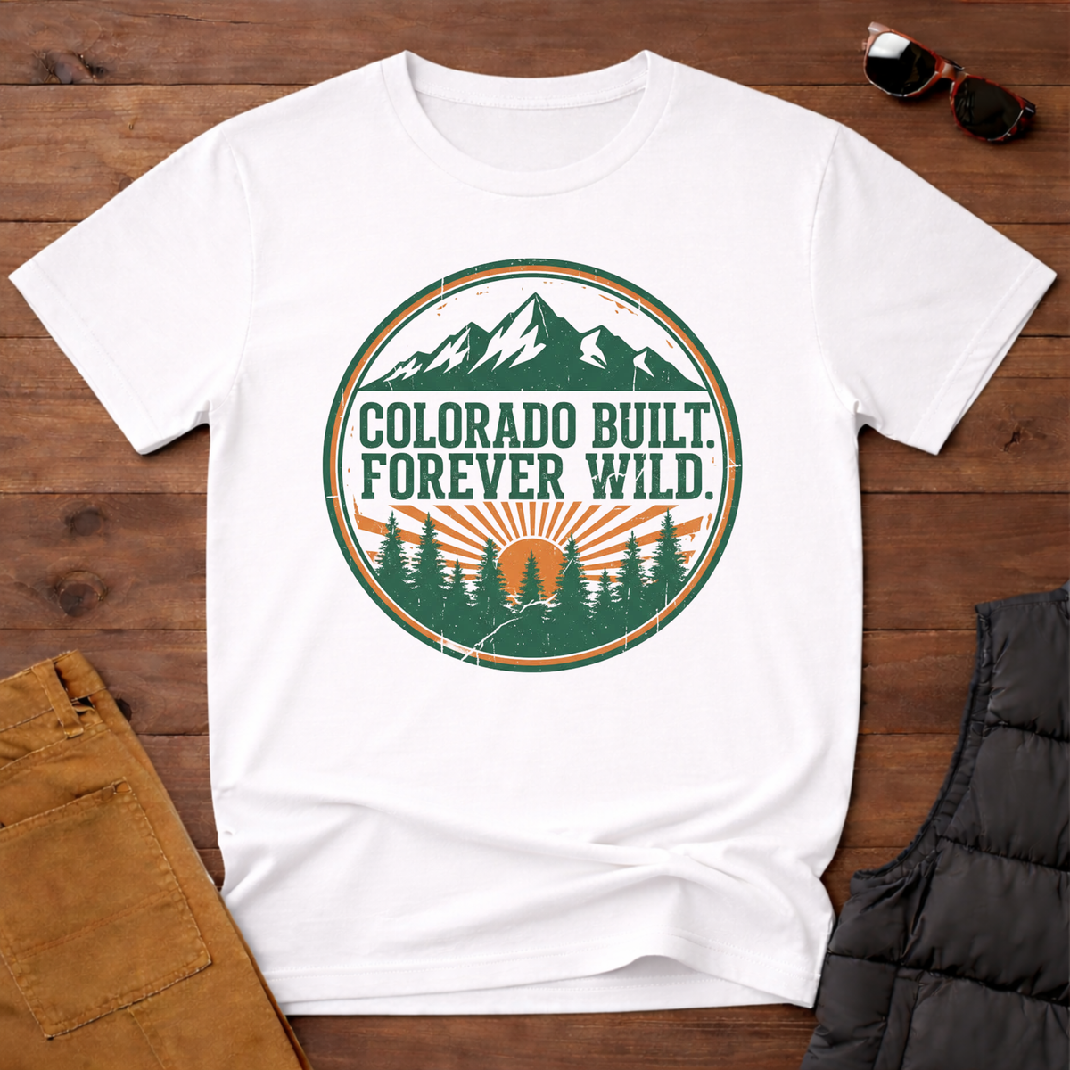 Colorado Built Forever Wild T-Shirt