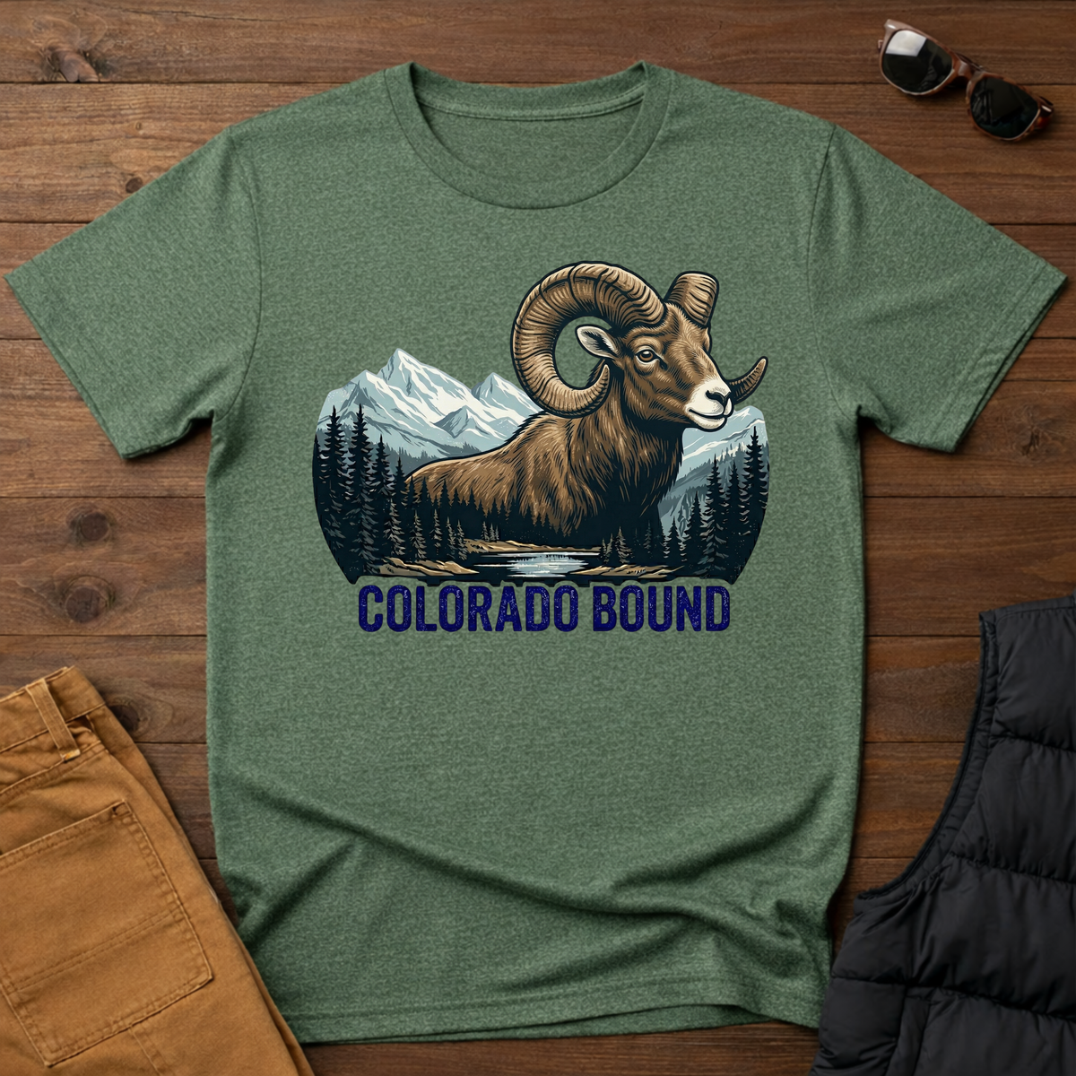 Colorado Bound Ram T-shirt