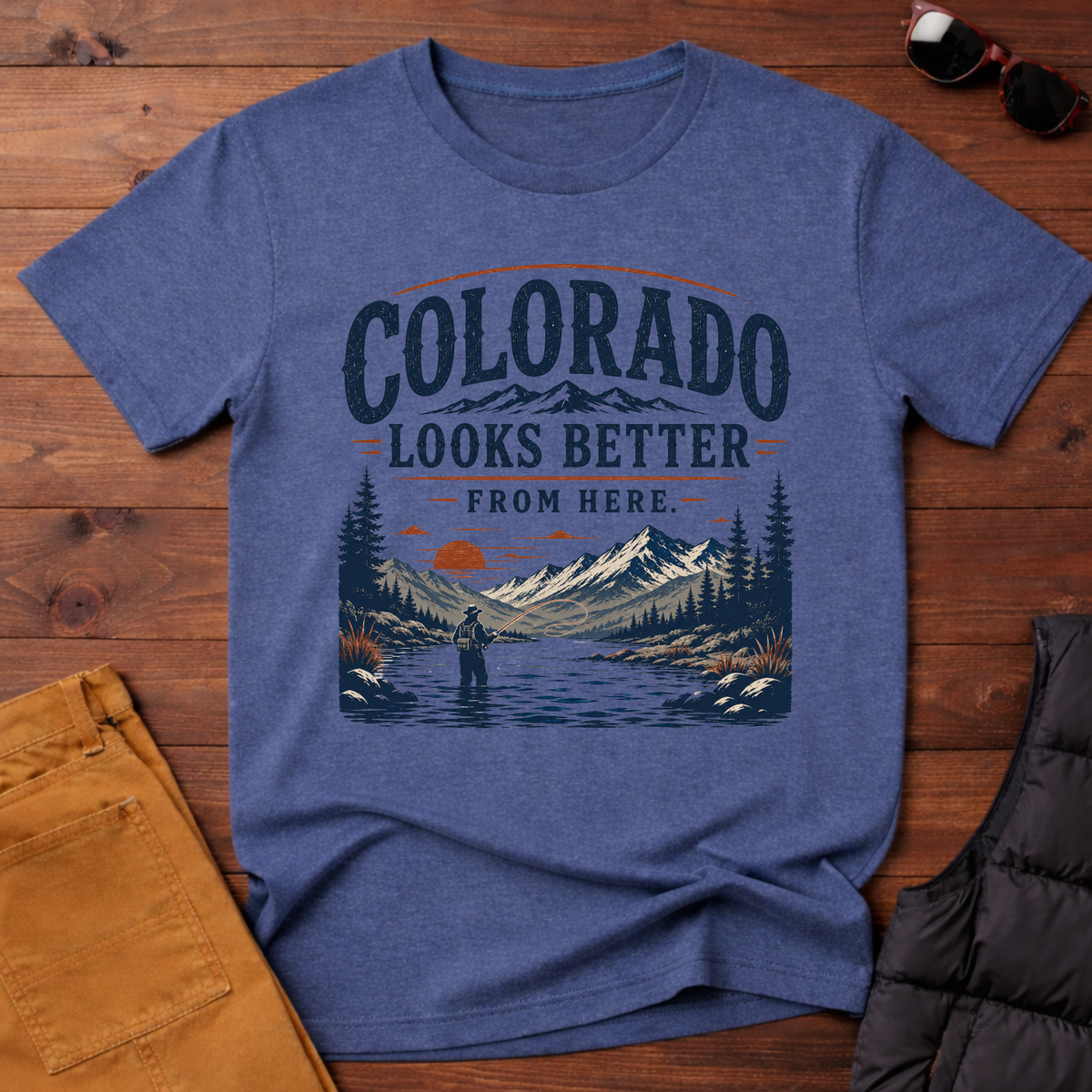 Colorado Looks Better From Here T-Shirt